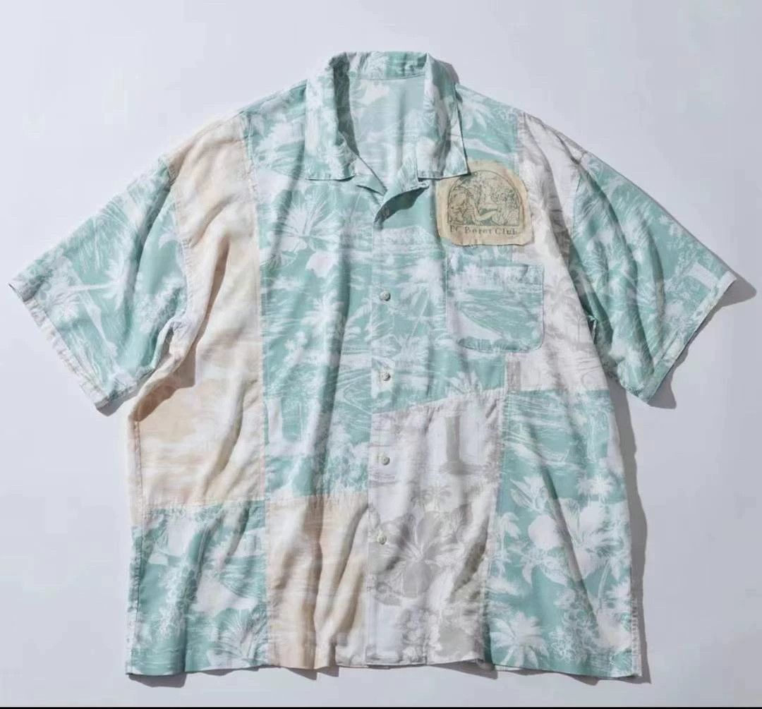Porter Classic Porter Classic Hawaiian Short-Sleeve Shirt Size US L / EU 52-54 / 3 - 1 Thumbnail