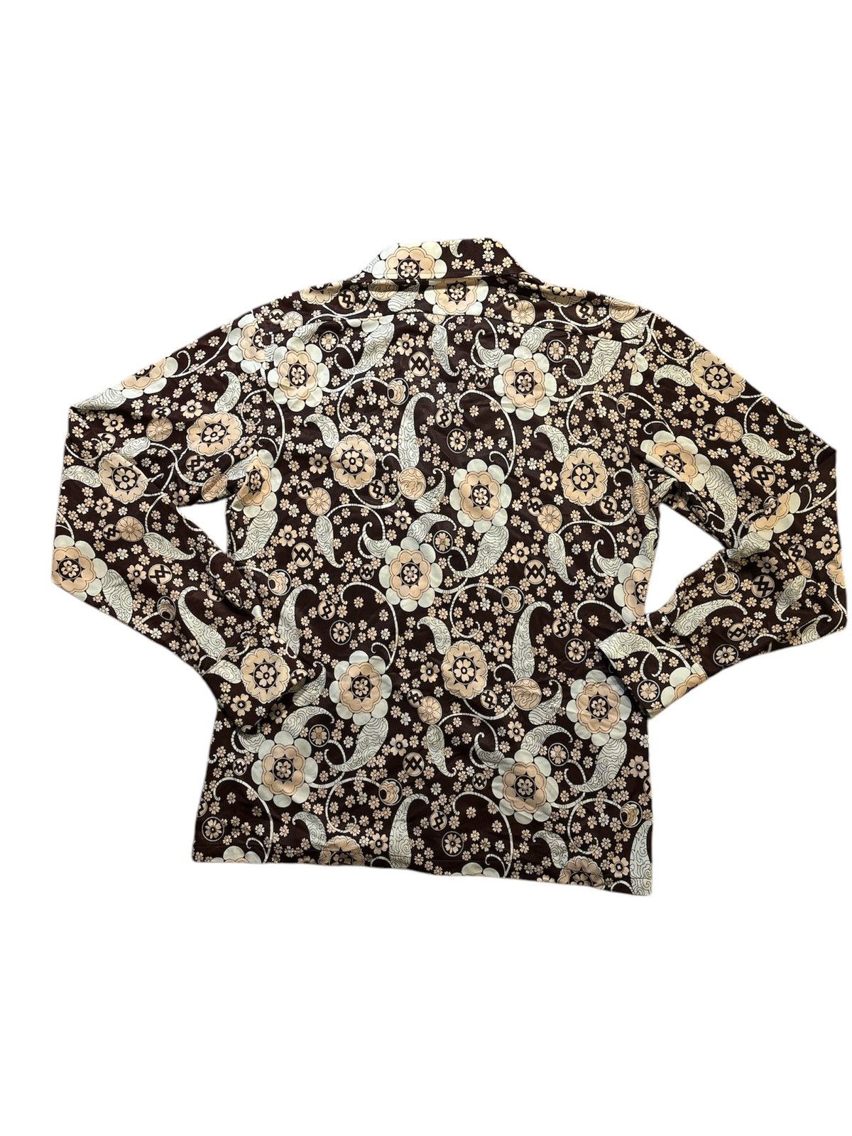 Vintage Vintage Korean silk button down shirt Size US L / EU 52-54 / 3 - 3 Thumbnail