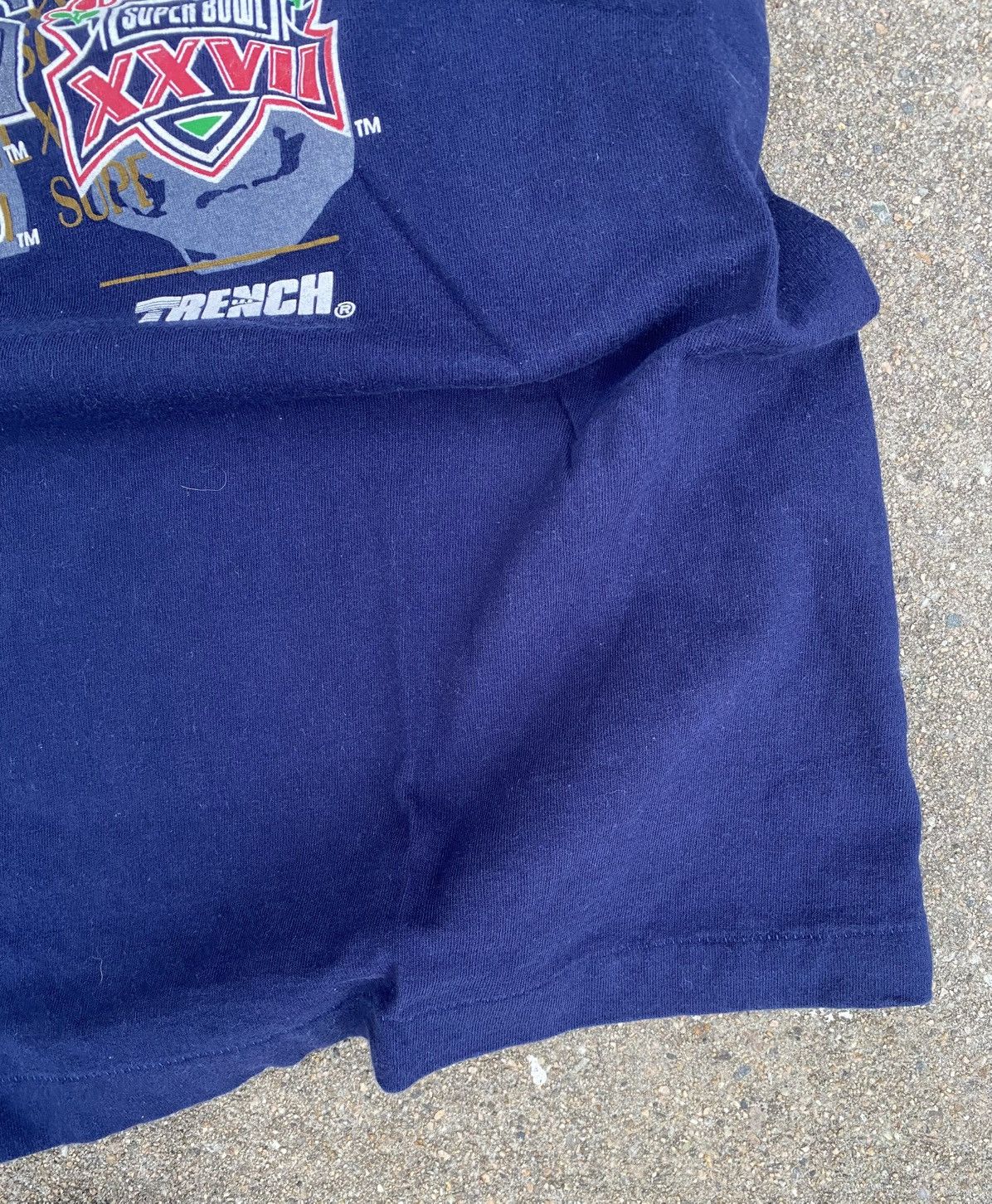 Fruit Of The Loom Vintage 1992 Cowboys Super-bowl Champions T Shirt Size US XL / EU 56 / 4 - 4 Thumbnail
