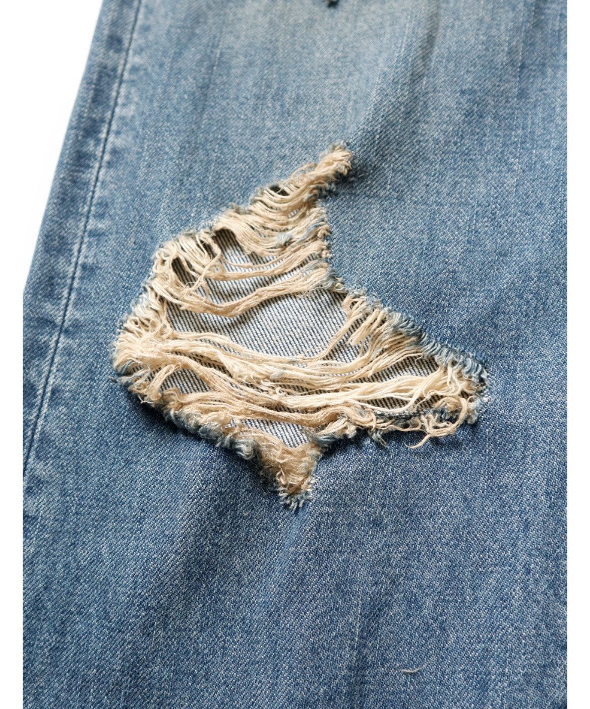 Kapital Kapital 14oz denim monkey Cisco pant speakeasy remake 32inch Size US 32 / EU 48 - 6 Thumbnail