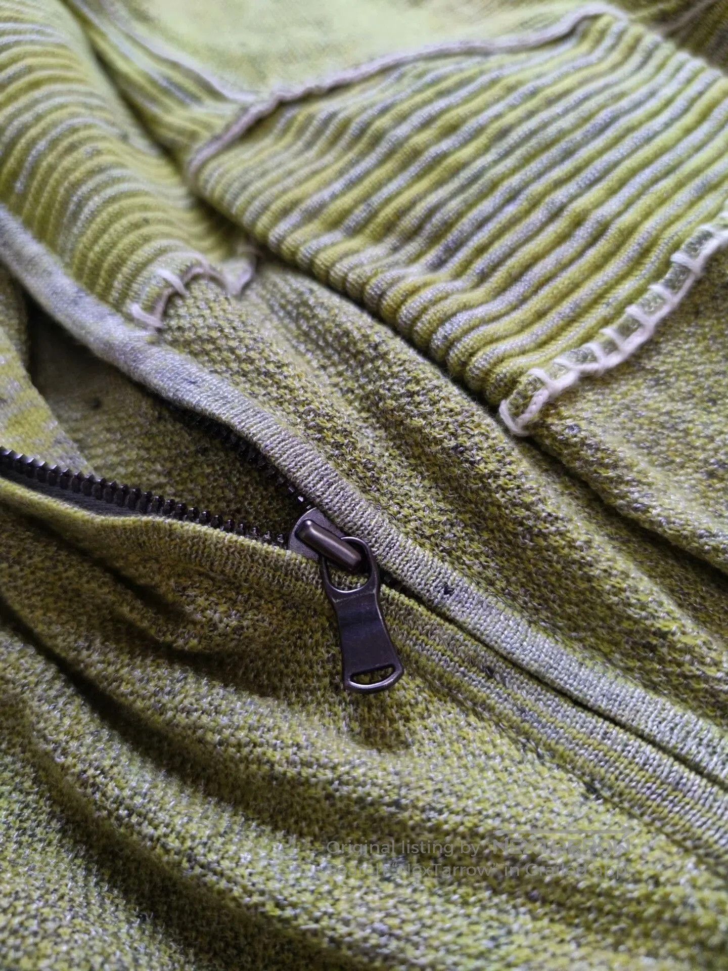 The Viridi-anne Viridi Anne Knit Cardigan in Linen Blend. Size US M / EU 48-50 / 2 - 9 Thumbnail
