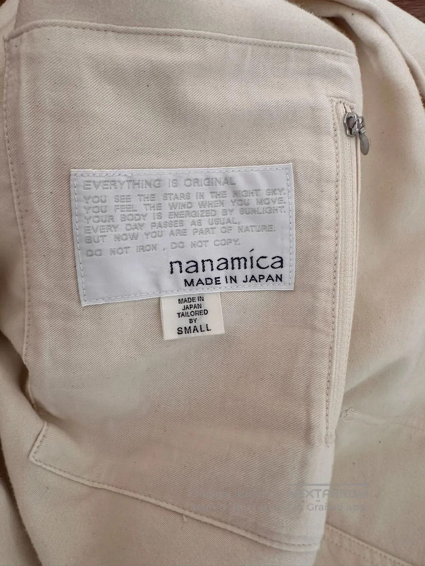 Nanamica nanamica dock jacket in beige moleskin. Size US S / EU 44-46 / 1 - 4 Thumbnail