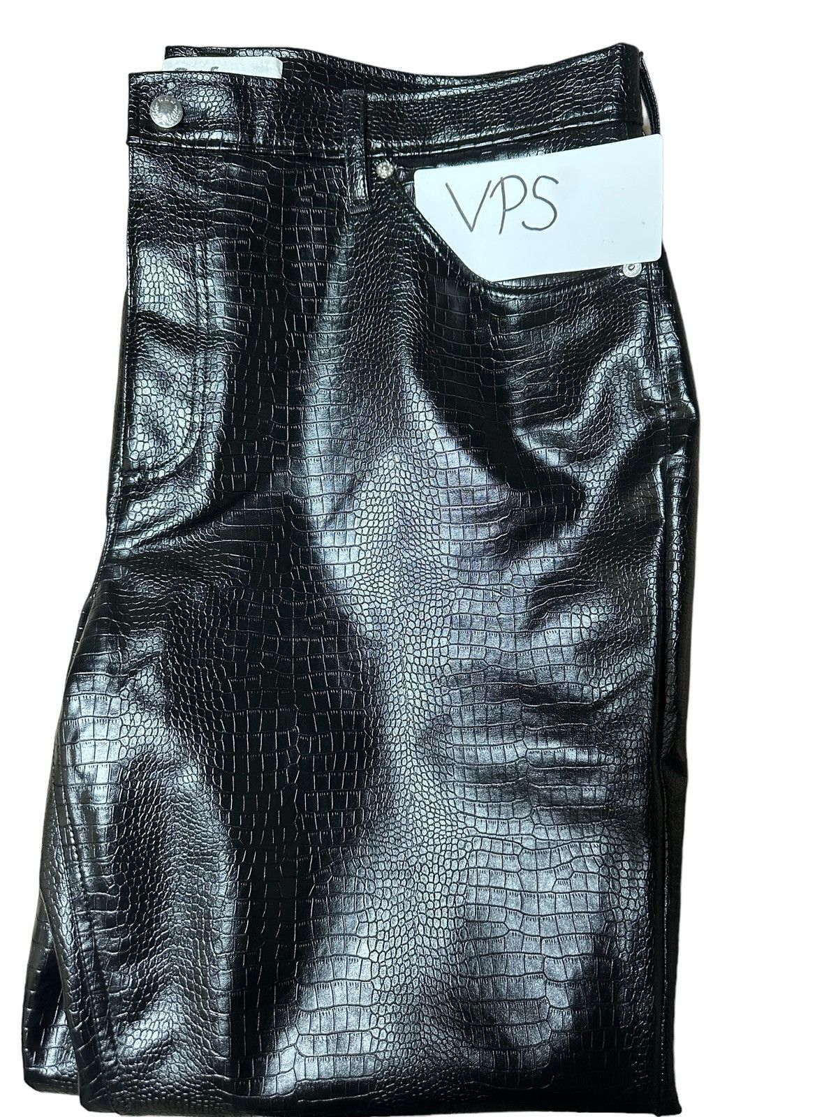 Black Leather Sefr Pants