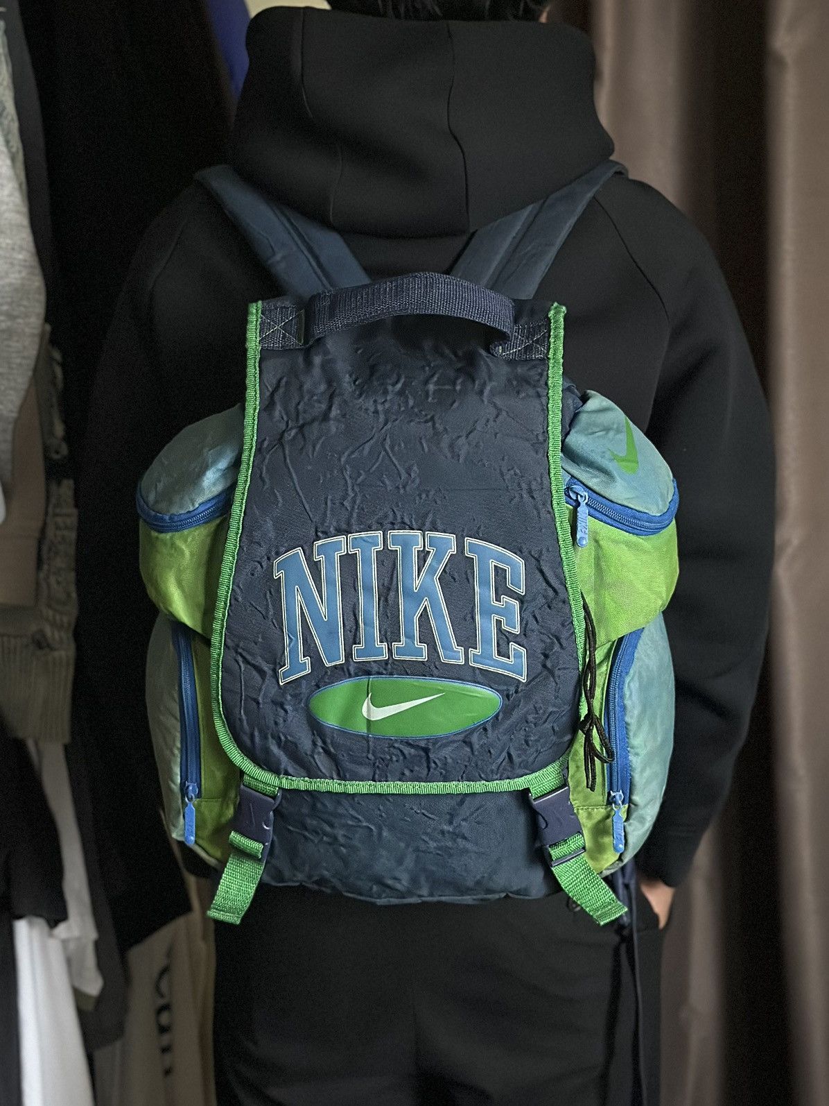 Nike 90s NIKE SPELLOUT BACKPACK Size ONE SIZE - 1 Thumbnail