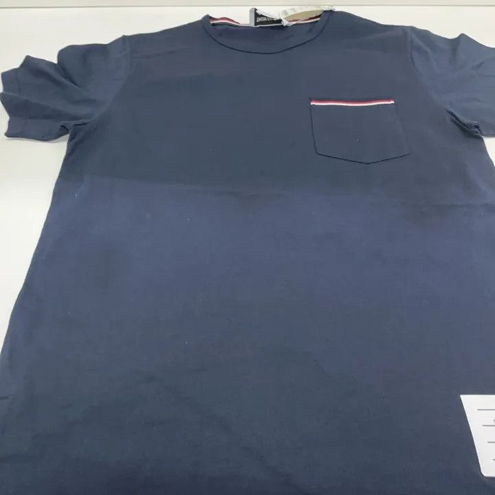 Other Thom Browne Navy Tricolour Accent Short Sleeve T-Shirt -250 Size US S / EU 44-46 / 1 - 5 Thumbnail