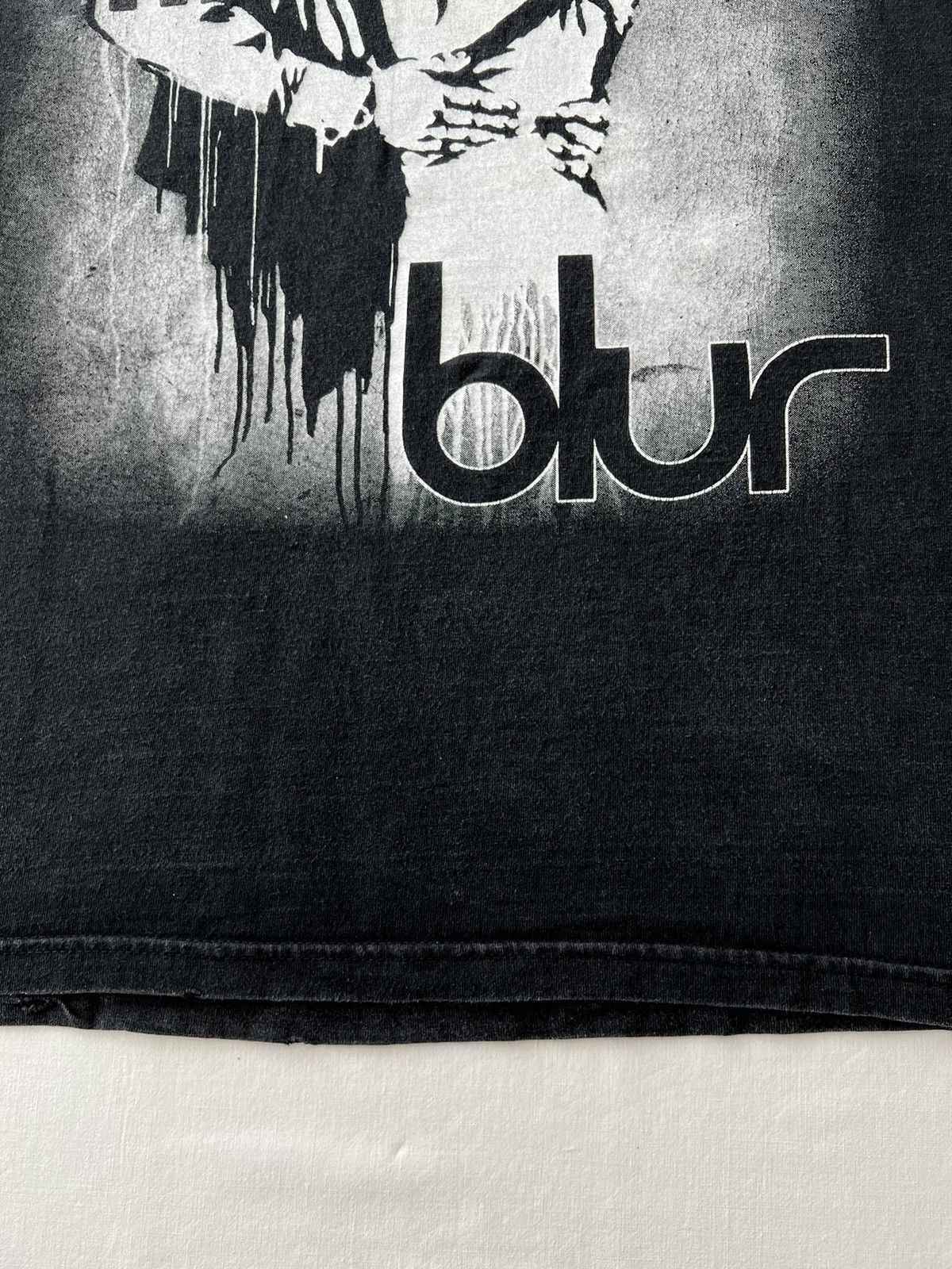 Band Tees Vintage 2000s Blur Think Tank Britpop Black T-shirt Size US L / EU 52-54 / 3 - 14 Thumbnail
