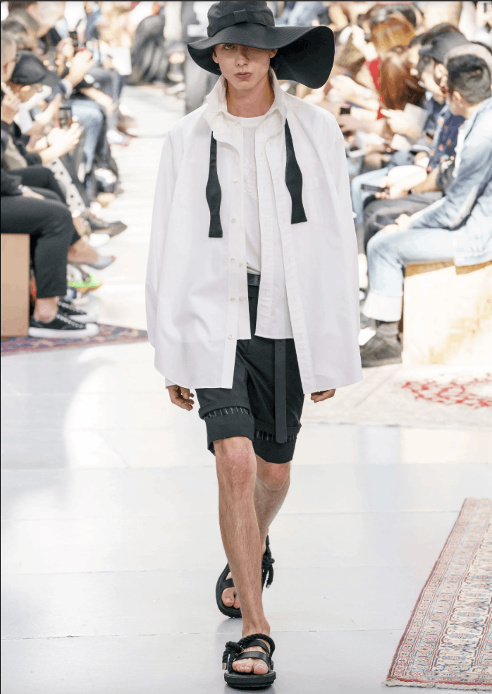Sacai Runway '20 S/S Layered Poplin Masterpiece Size US M / EU 48-50 / 2 - 10 Thumbnail