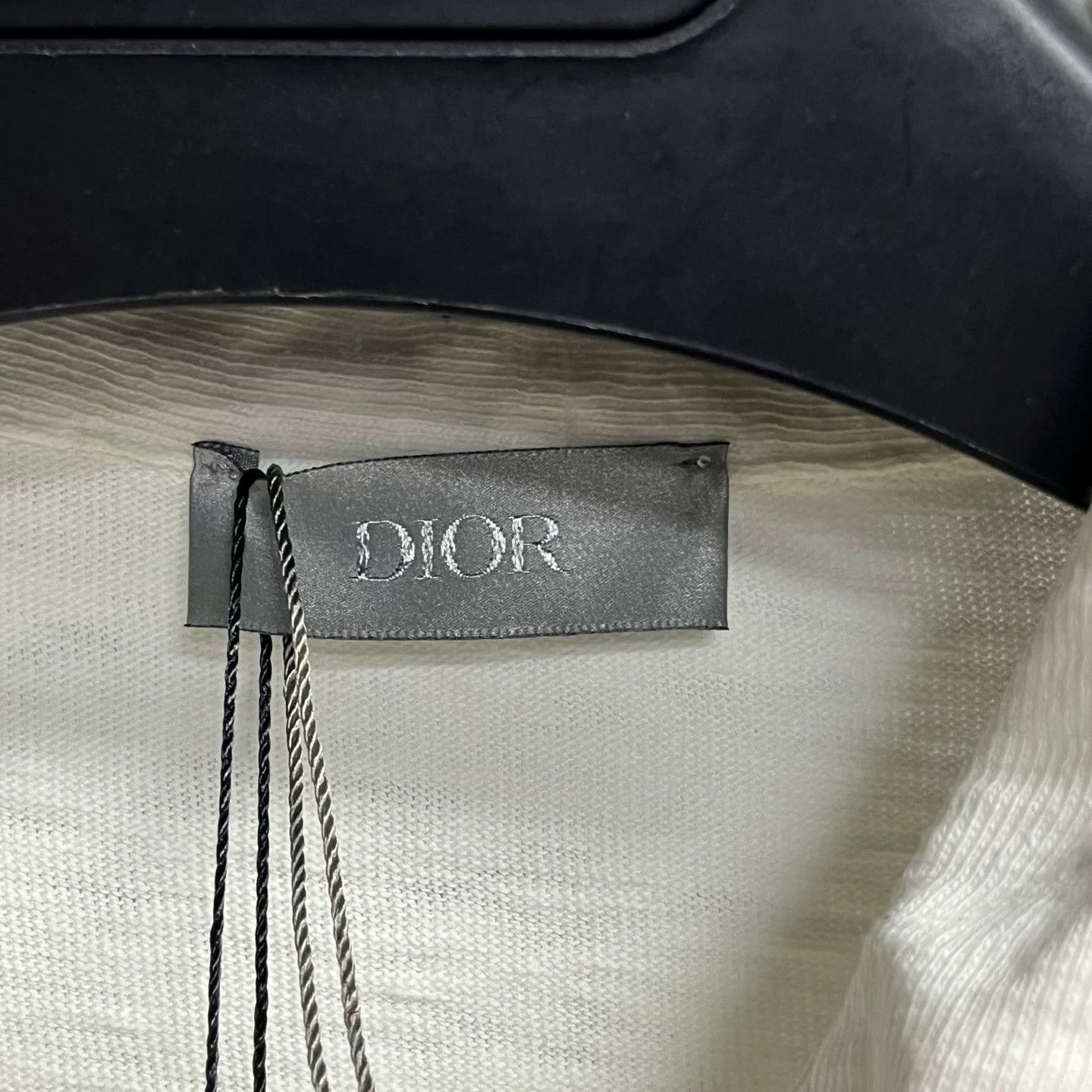 Dior Dior Latest White Logo Print Polo Shirt Size US L / EU 52-54 / 3 - 3 Thumbnail