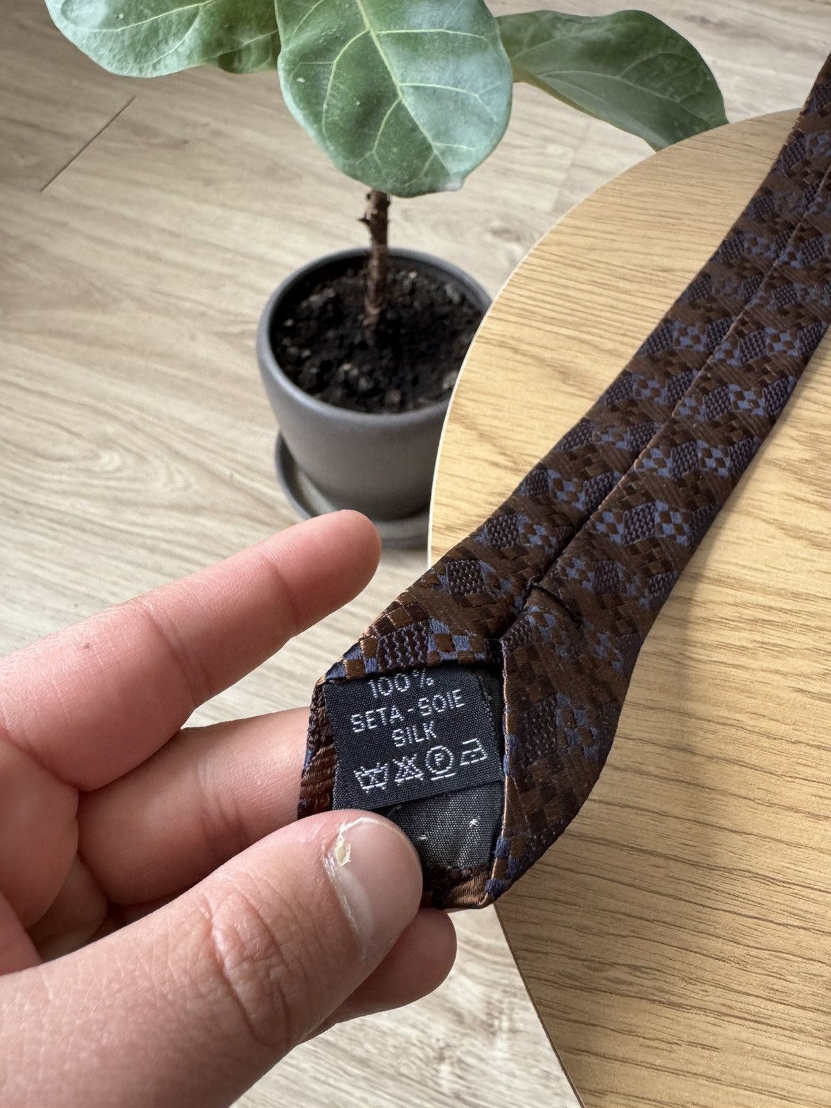 Versace Vintage Gianni Versace Silk Tie Size ONE SIZE - 6 Thumbnail