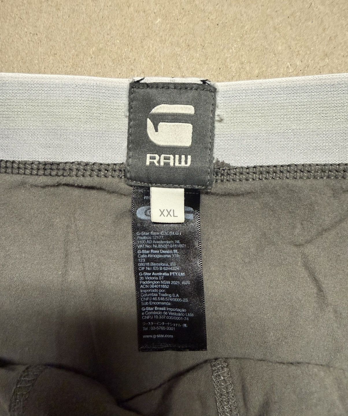 G-Star G-Star Raw Boxer Briefs Grey Underwear size XXL! Size 38 - 3 Thumbnail