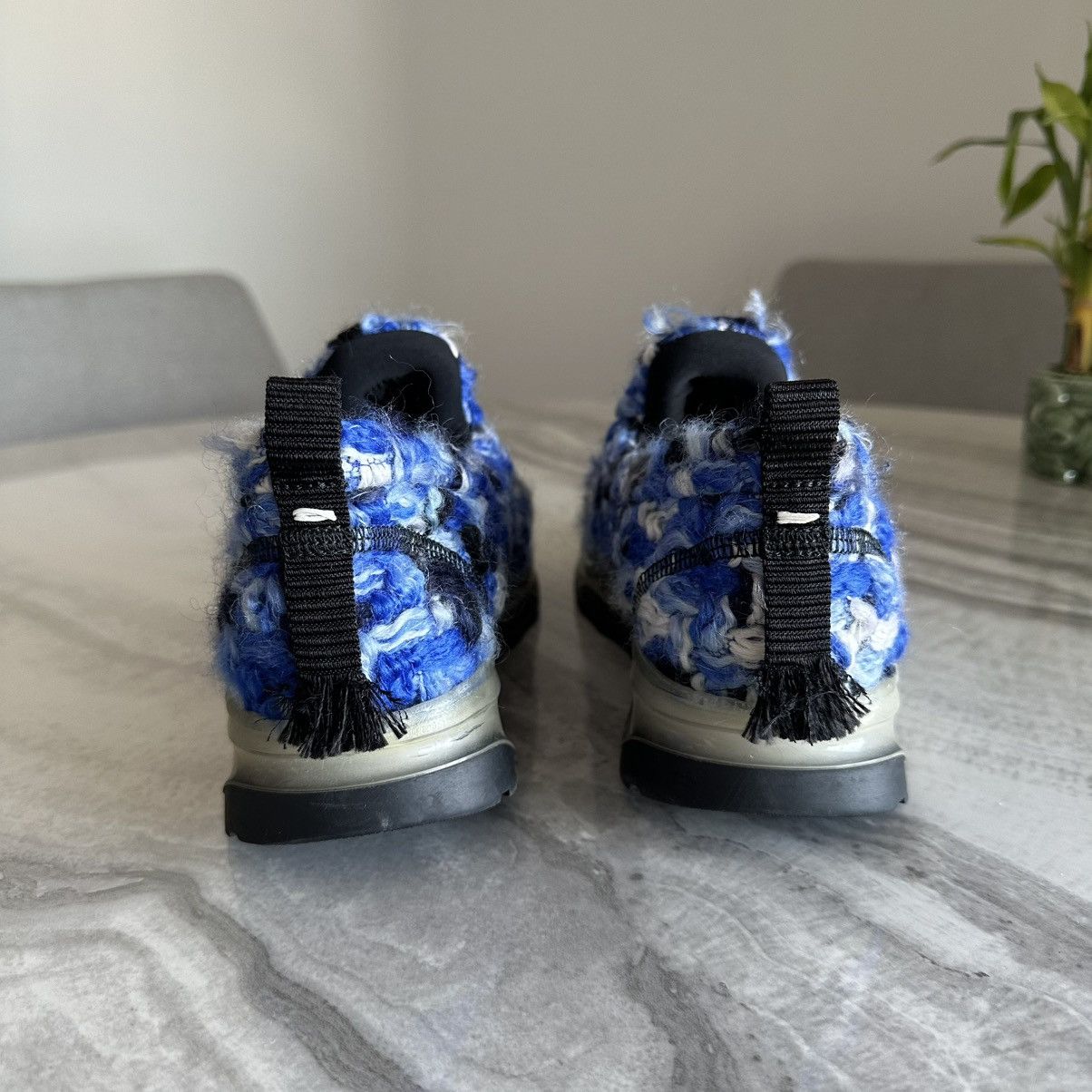 Maison Margiela Maison Margiela 22 Paris Cobalt Blue Tweed Slip On Size US 9 / IT 39 - 6 Thumbnail