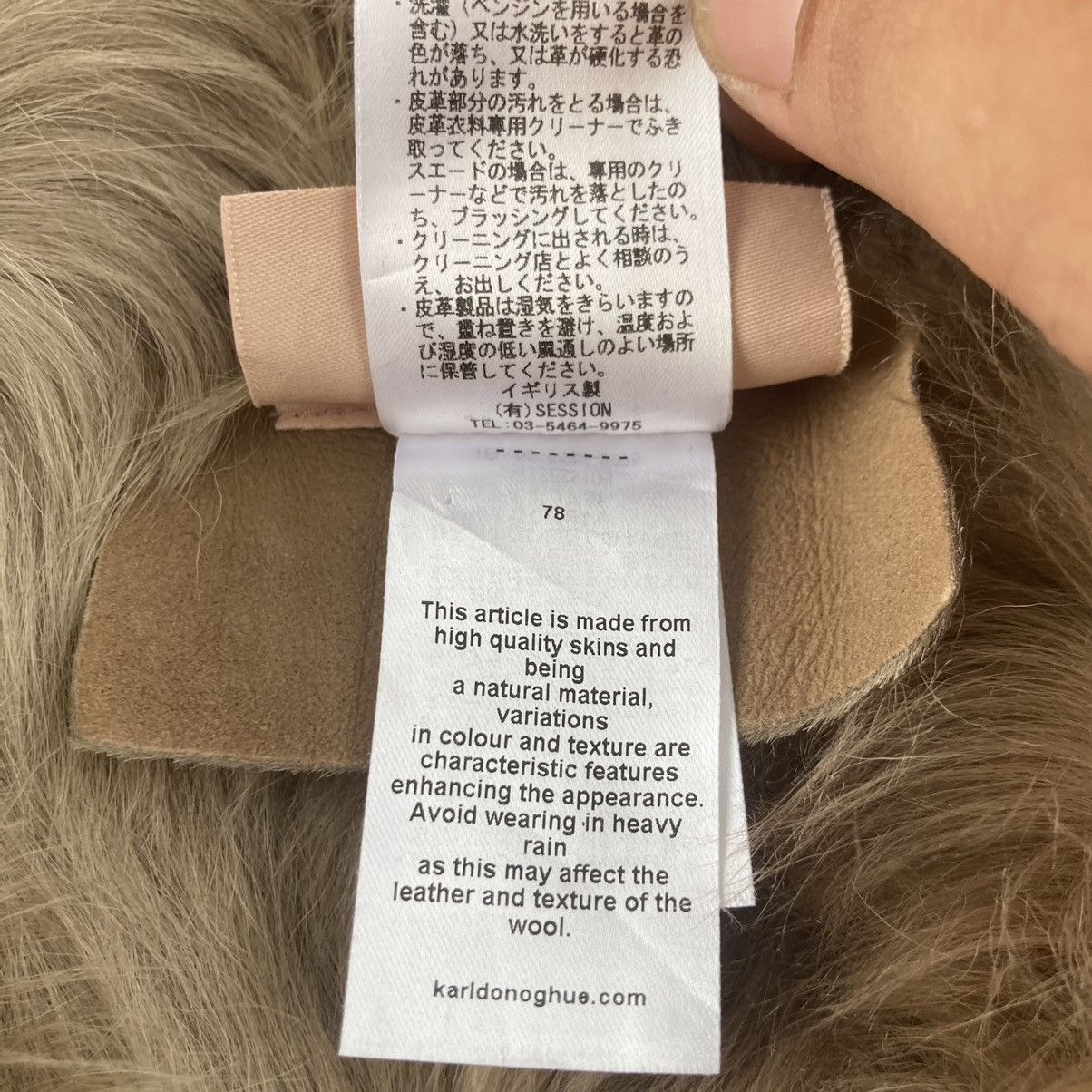 Karl Donoghue KARL DONOGHUE FUR LAMBSKINS SCARF Size ONE SIZE - 11 Thumbnail