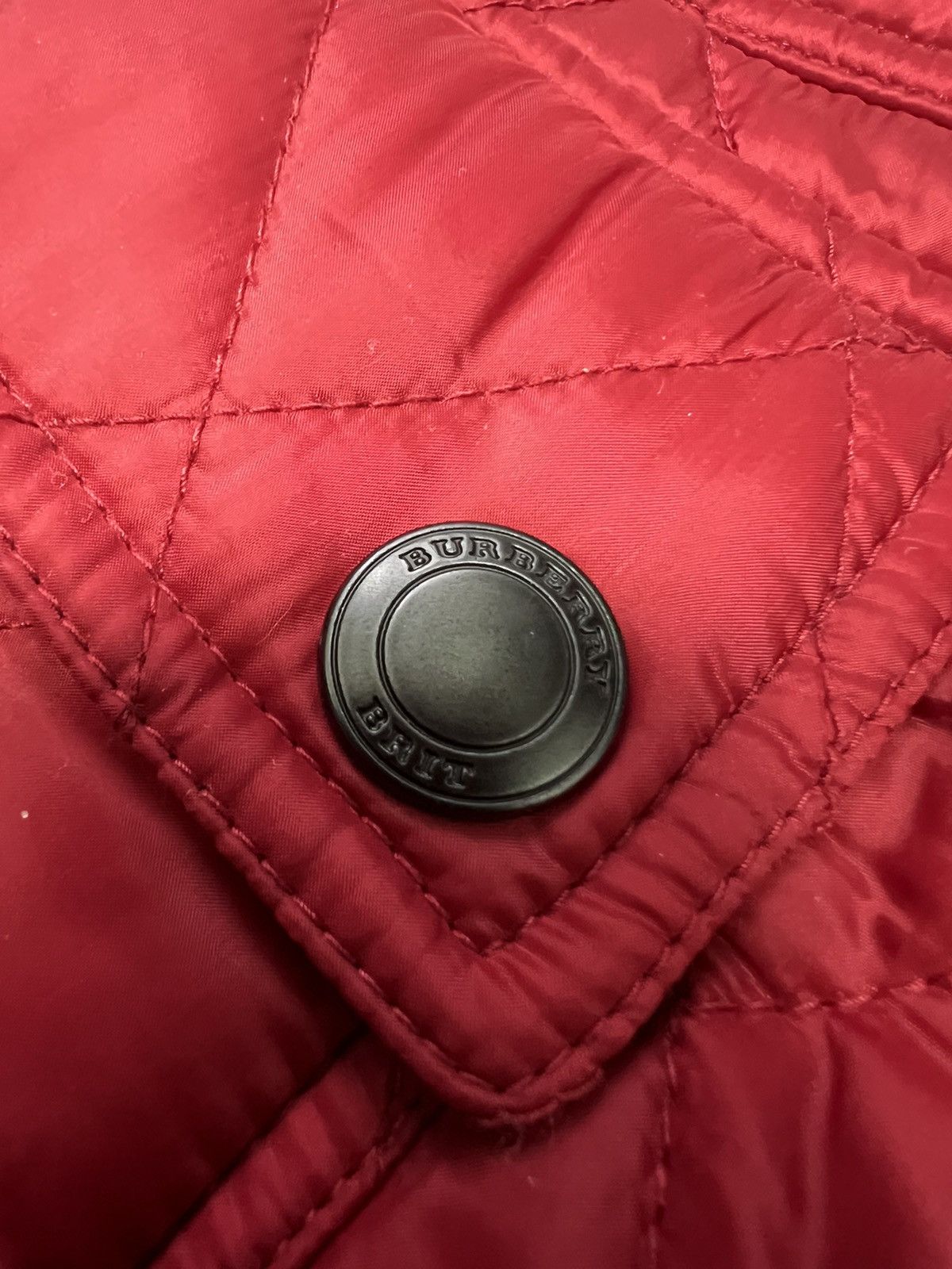Burberry Burberry Burberrys Nova Check Quilted red Jacket Coat Size S / US 4 / IT 40 - 5 Thumbnail