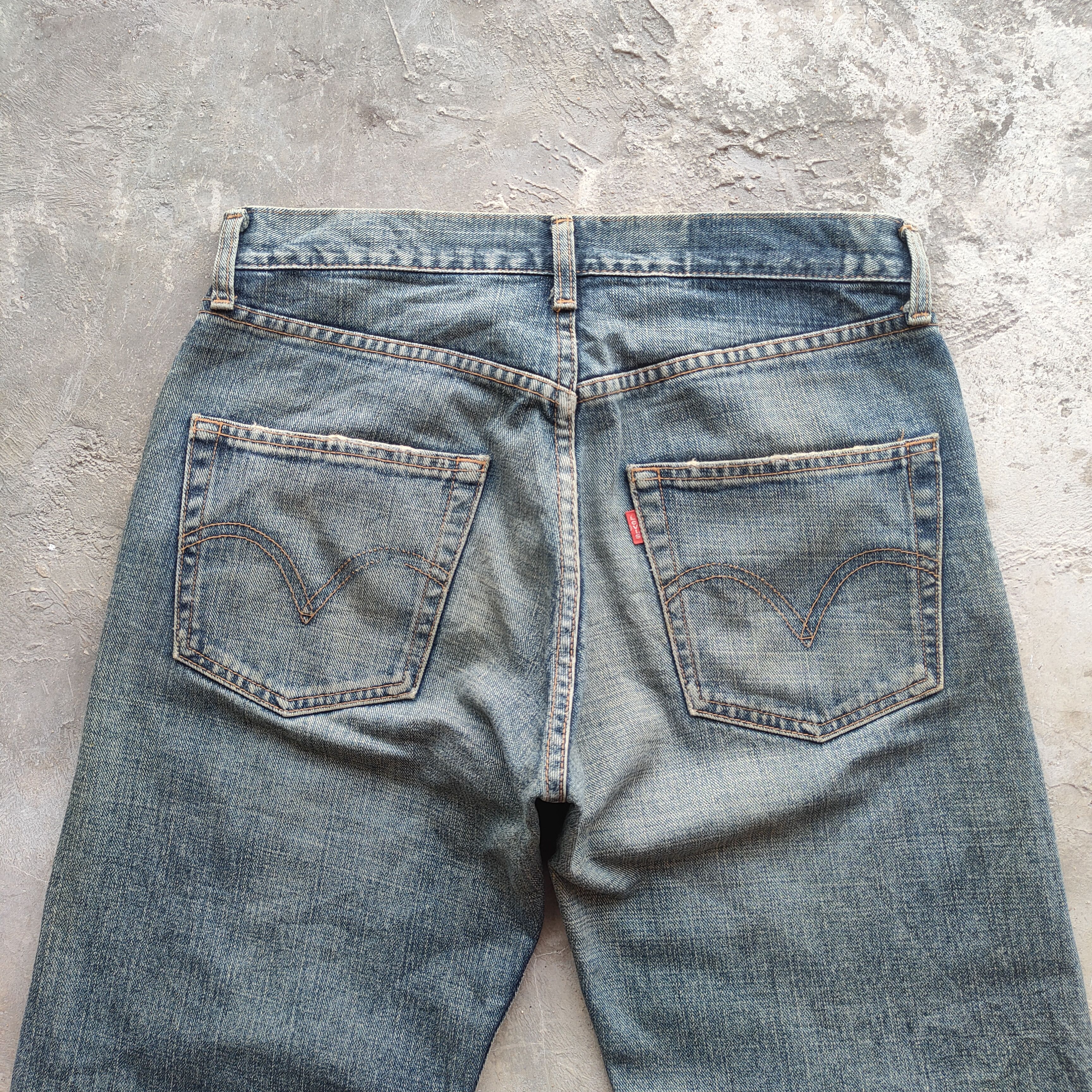 Levi's Vintage Clothing W32 VINTAGE LEVI'S 534 FADED RIPPED JEANS DENIM PANTS Size US 32 / EU 48 - 11 Thumbnail