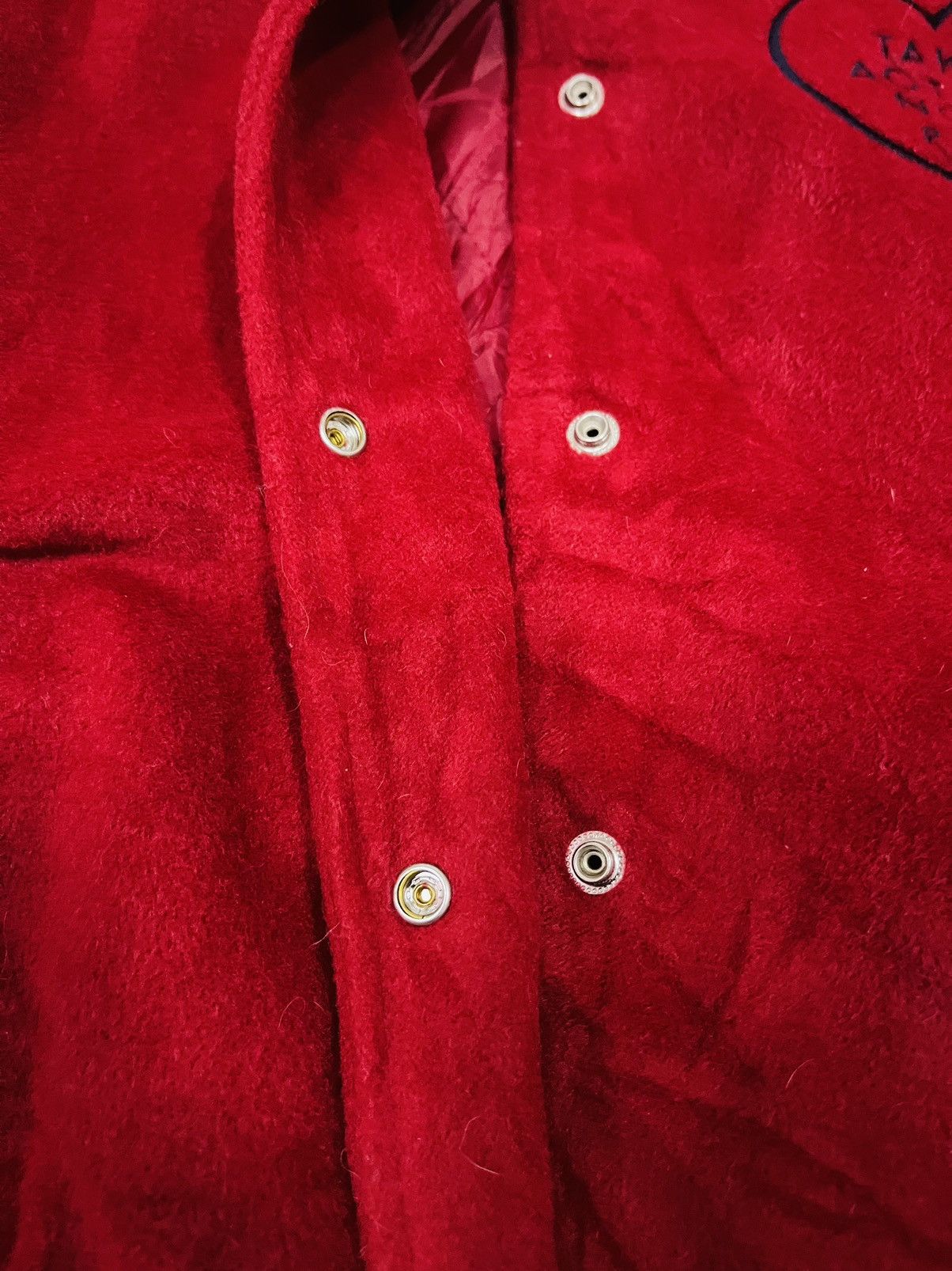 Other Punk Latte Velvet Varsity Jacket (11) Size S / US 4 / IT 40 - 8 Thumbnail
