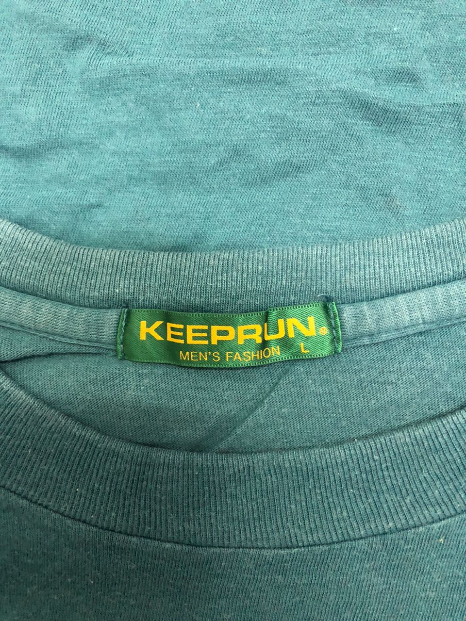 Vintage vintage keep run men's fashion single stich Size US L / EU 52-54 / 3 - 10 Thumbnail