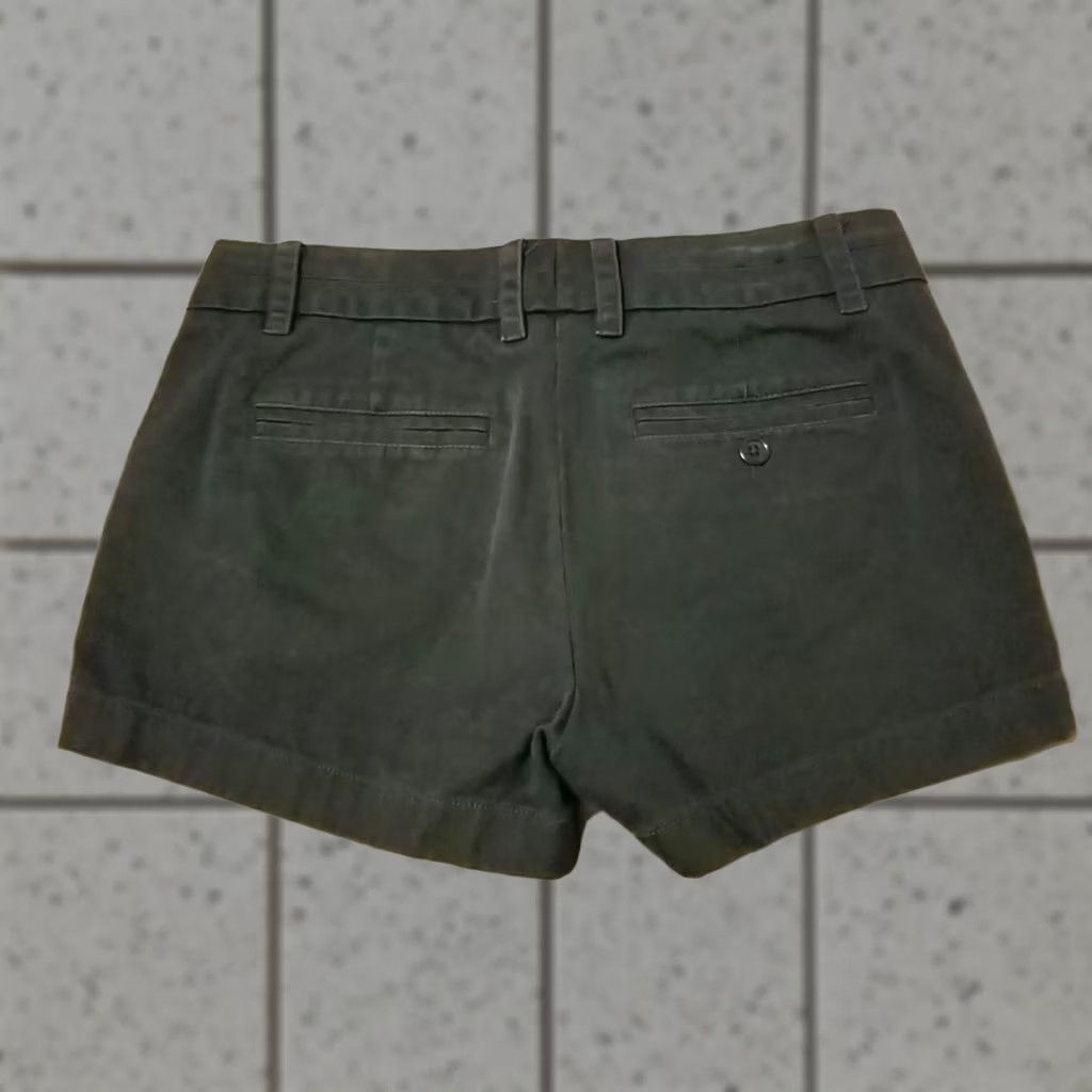 J.Crew Womens J.CREW Chino Shorts 0 Black Cotton Khaki Regular Size Type Size 25" / US 0 / IT 36 - 1 Thumbnail
