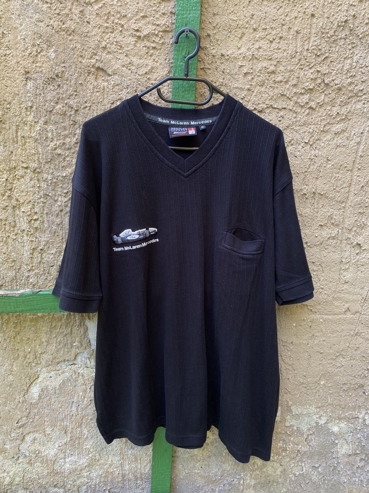 Mercedes-Benz Vintage McLaren Mercedes F1 Team Shirt West Honda Subaru Size US XL / EU 56 / 4 - 1 Thumbnail
