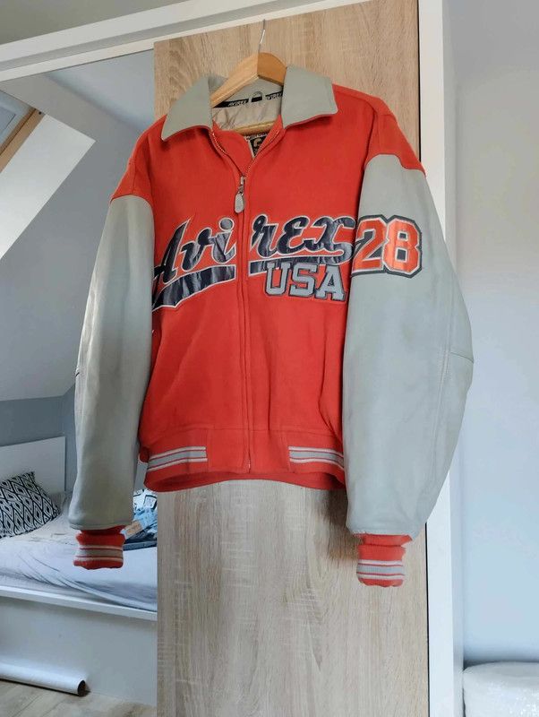 Avirex Vintage Bomber Jacket Varsity Avirex Rare Size US L / EU 52-54 / 3 - 1 Thumbnail