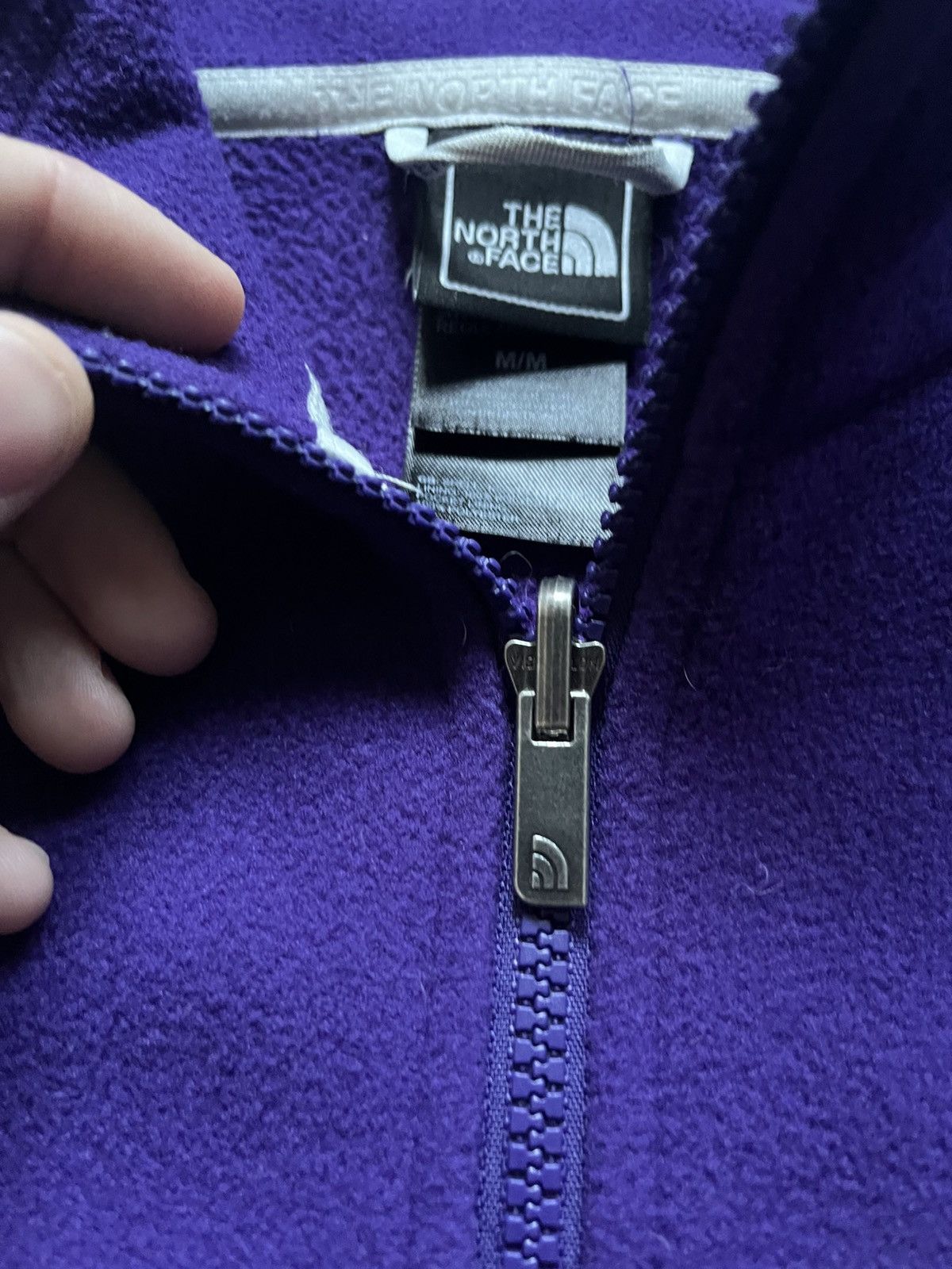 The North Face Vintage The North Face Purple Fleece Jacket Sweatshirt Y2K Size US M / EU 48-50 / 2 - 4 Thumbnail