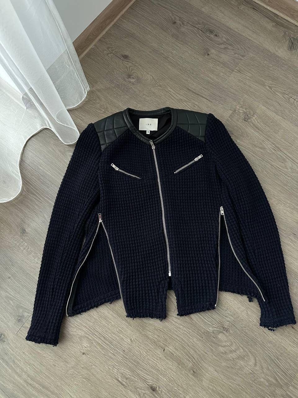Iro × Japanese Brand × Vintage Vintage IRO Japanese Blue Jacket Size US S / EU 44-46 / 1 - 7 Thumbnail