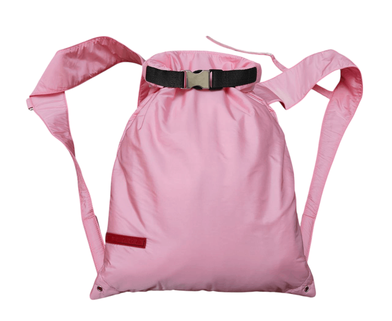 Prada Prada Pink Mini Nylon Backpack Size ONE SIZE - 1 Thumbnail