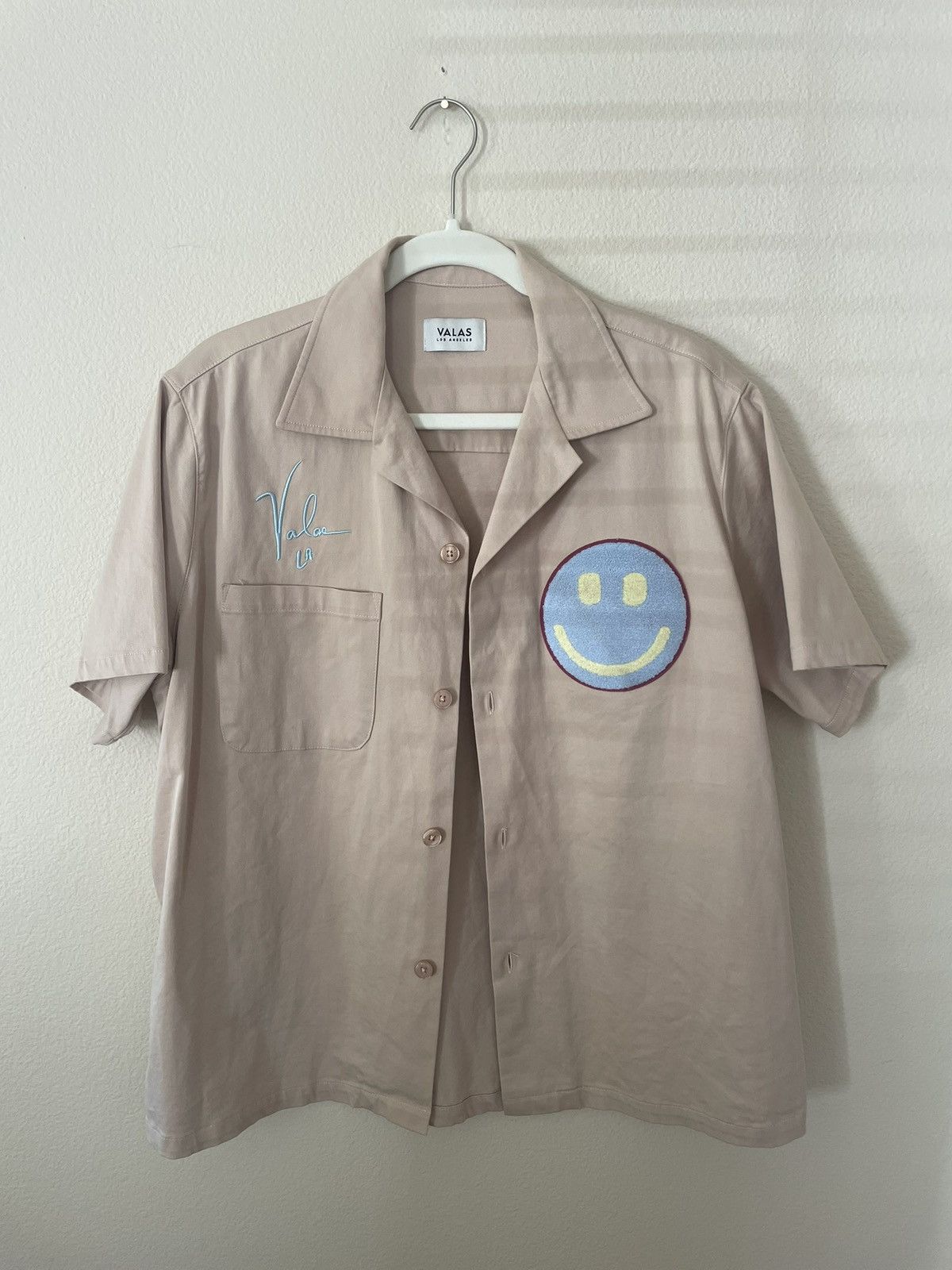 Designer Valas Smiley Bowler Shirt Size US L / EU 52-54 / 3 - 1 Thumbnail