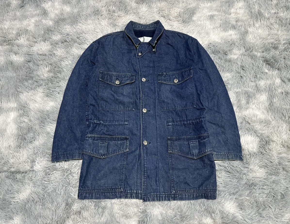 Issey Miyake 🔥Archived 80s Jean Of Plantation Issey Miyake Denim Jacket Size US XL / EU 56 / 4 - 3 Thumbnail