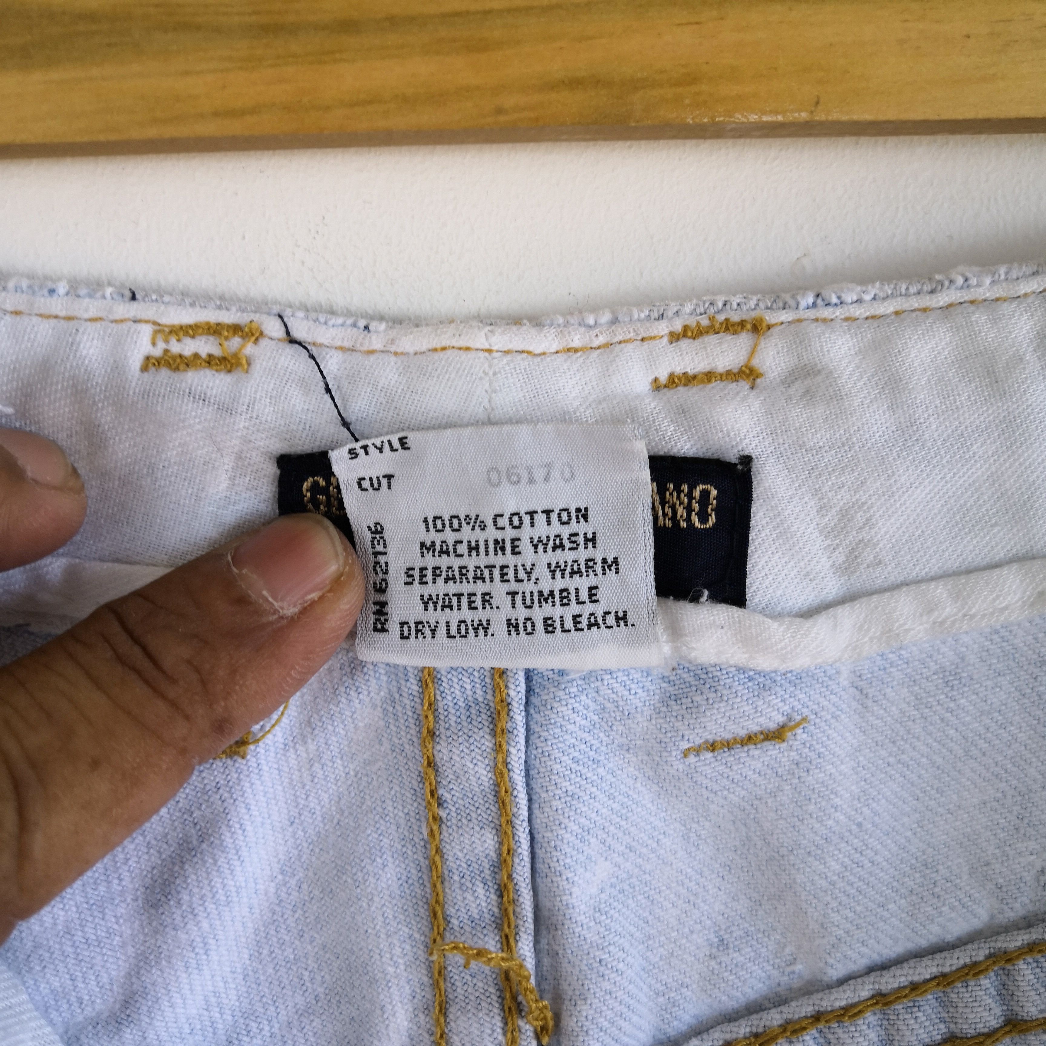 Guess Vintage Guess Denim Light Washes Jeans Pants Size 26" / US 2 / IT 38 - 9 Thumbnail