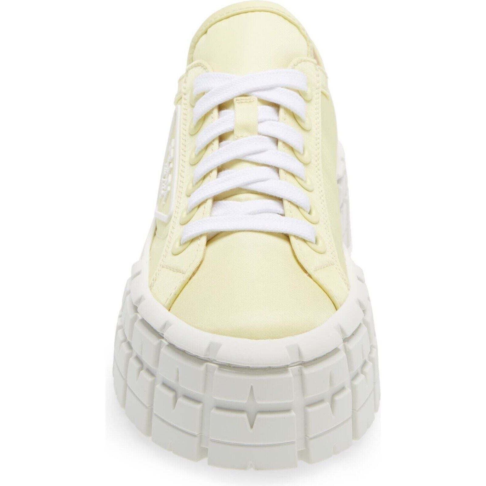 Prada Nylon Platform Lug Sole Flat Low Top Trainer Sneaker 40 Size US 10 / IT 40 - 6 Thumbnail