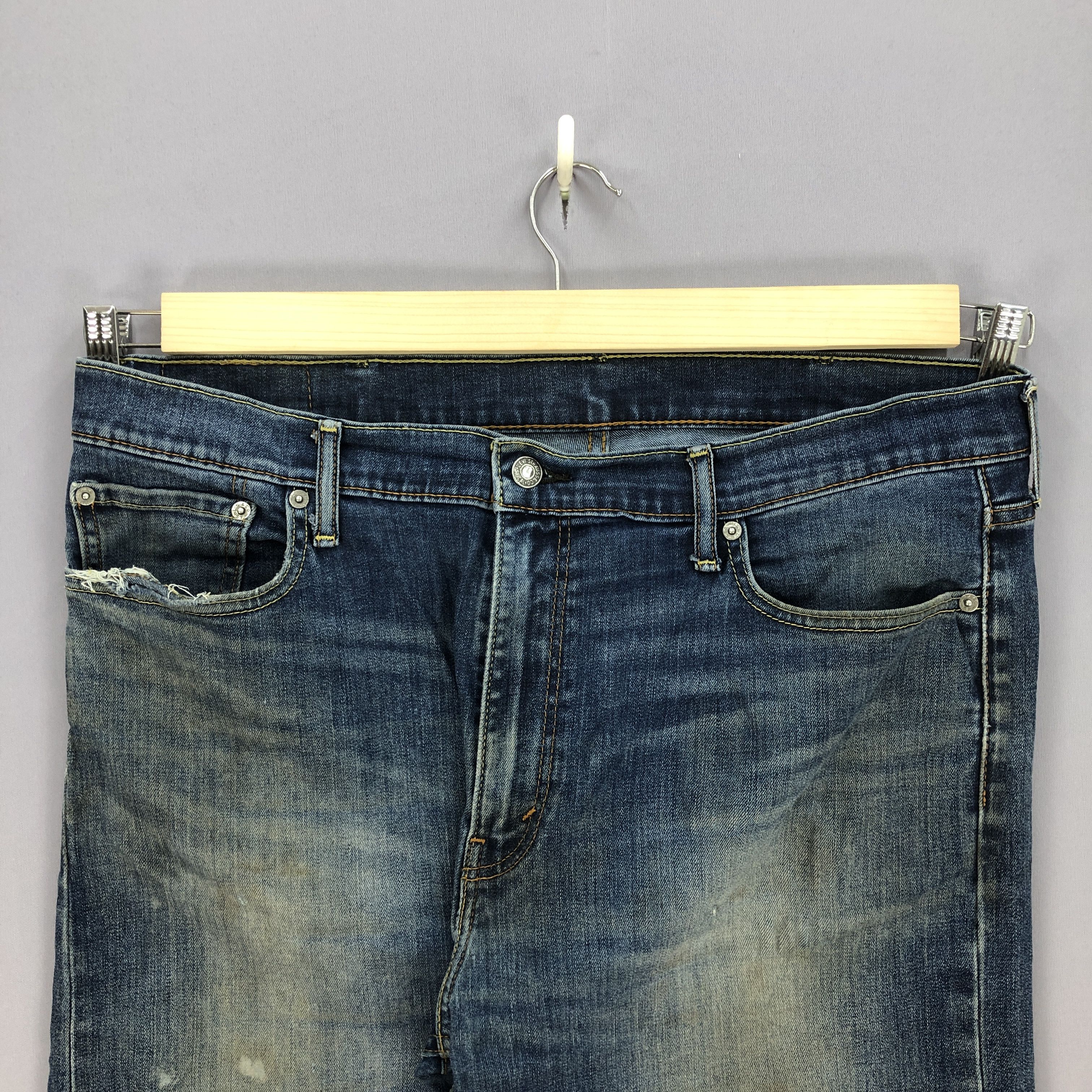 Levi's × Vintage Vintage Levis Distressed Jeans Levi's Ripped Denim Pants Size US 38 / EU 54 - 5 Thumbnail