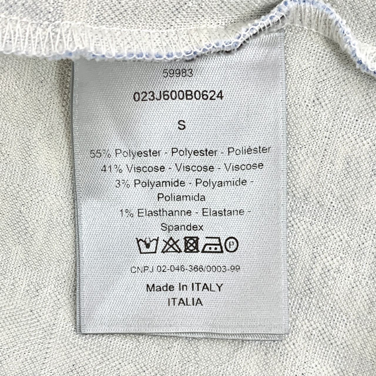 Dior Dior Logo Jacquard All Over Print Short Sleeve T-Shirt K26WX Size US S / EU 44-46 / 1 - 8 Thumbnail