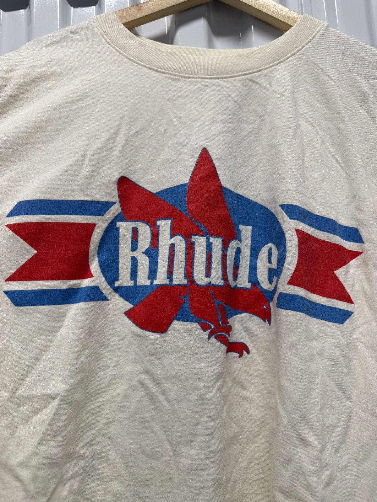 Rhude Rhude Chevron Eagle Tee Vintage XXL Size US XXL / EU 58 / 5 - 2 Thumbnail