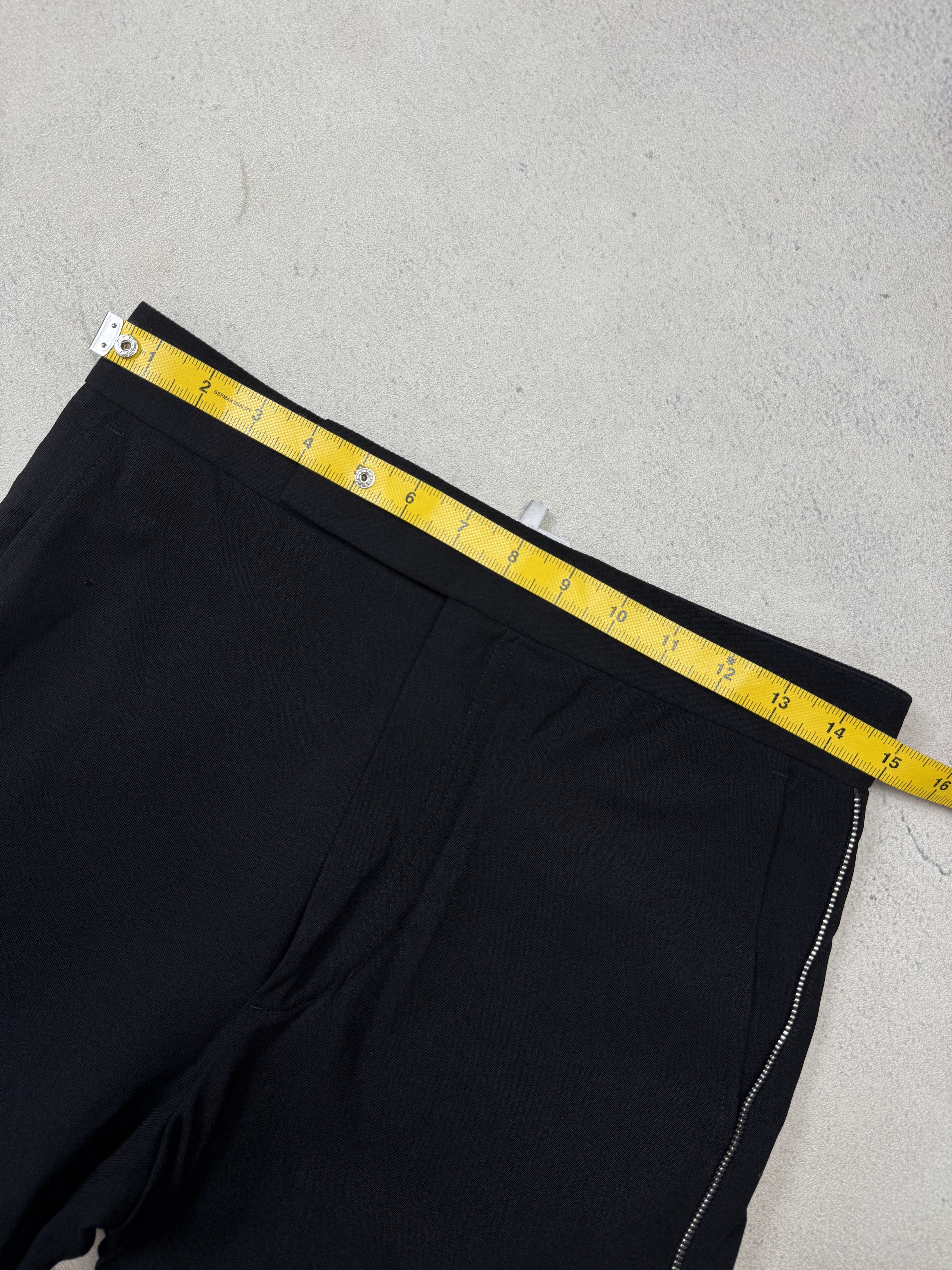 Helmut Lang Helmut Lang Side Zipper Wool Pants Size 4 Size 30" / US 8 / IT 44 - 11 Thumbnail