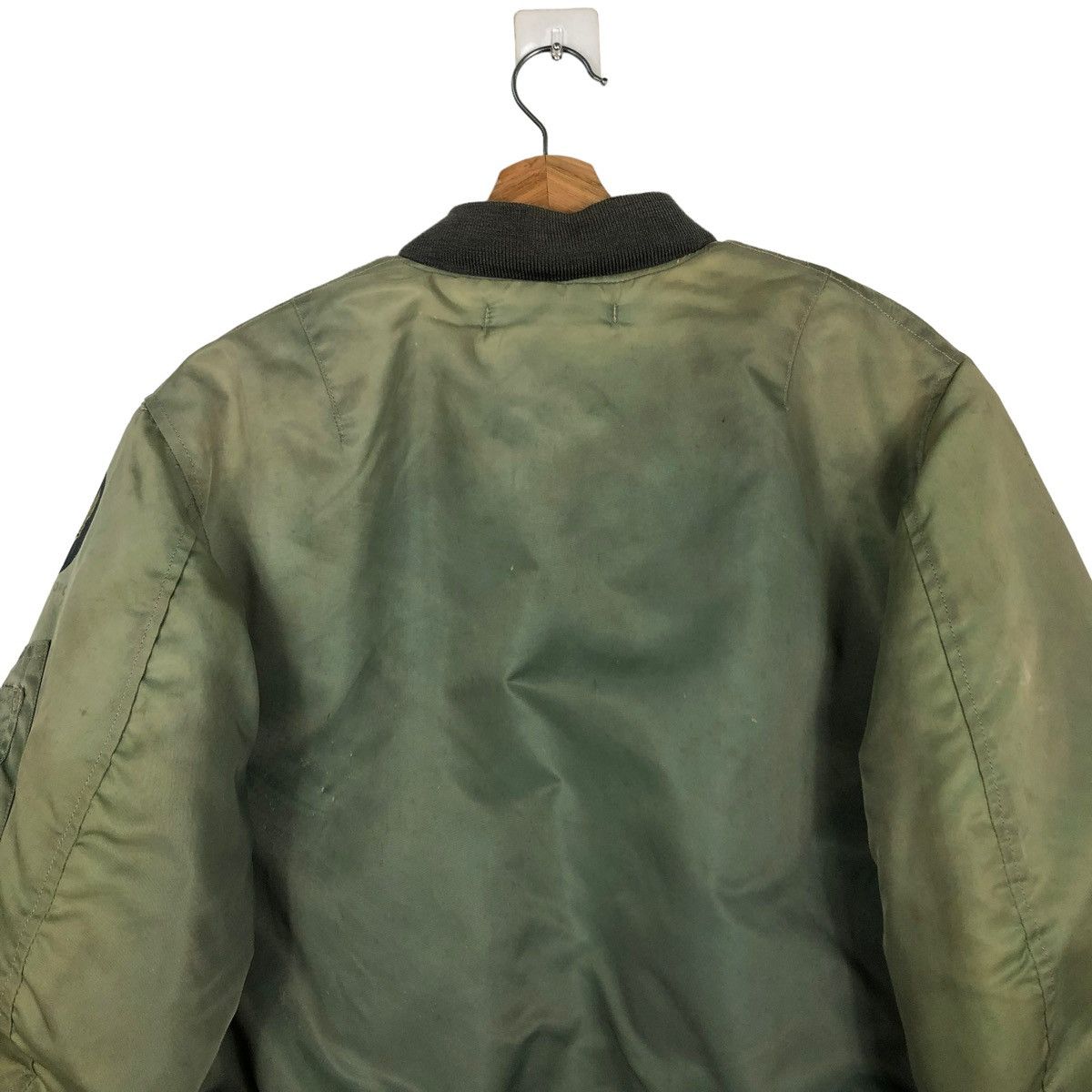Buzz Rickson's 🔥VINTAGE MA-1 BOMBER JACKET BUZZ RICKSONS FLIGHT WEAR Size US S / EU 44-46 / 1 - 11 Thumbnail