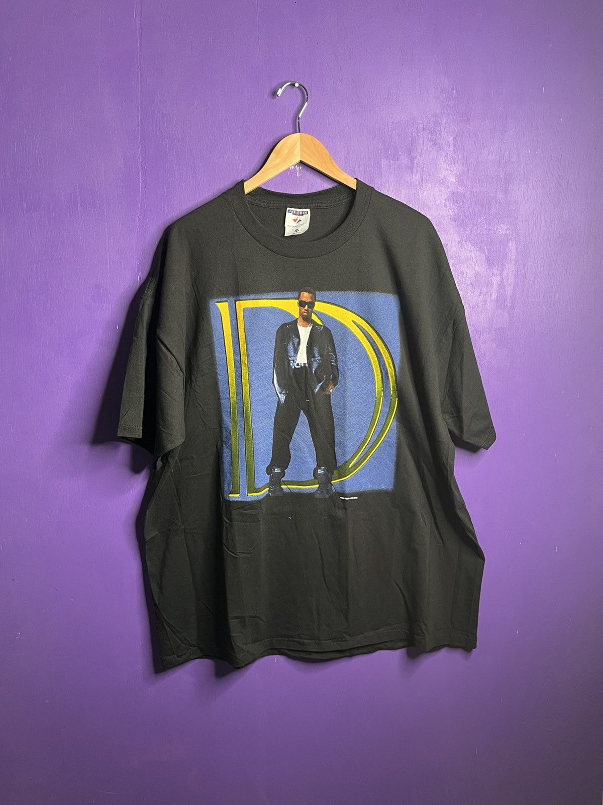 Band Tees × Rap Tees × Vintage Vintage 1997 Puff daddy box logo tour t-shirt Size US XXL / EU 58 / 5 - 1 Thumbnail