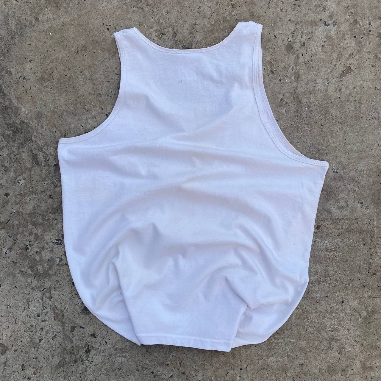 Fruit Of The Loom Vintage Florida Sleeves USA Tank Top Big Logo Y2K Size M Size US M / EU 48-50 / 2 - 2 Thumbnail