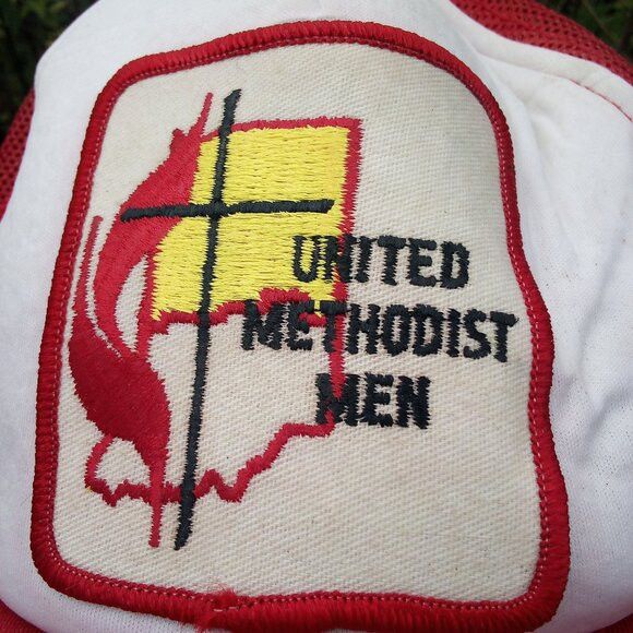 Vintage Vintage United Methodist Men Patch Snap Trucker Hat Cap Size ONE SIZE - 3 Thumbnail