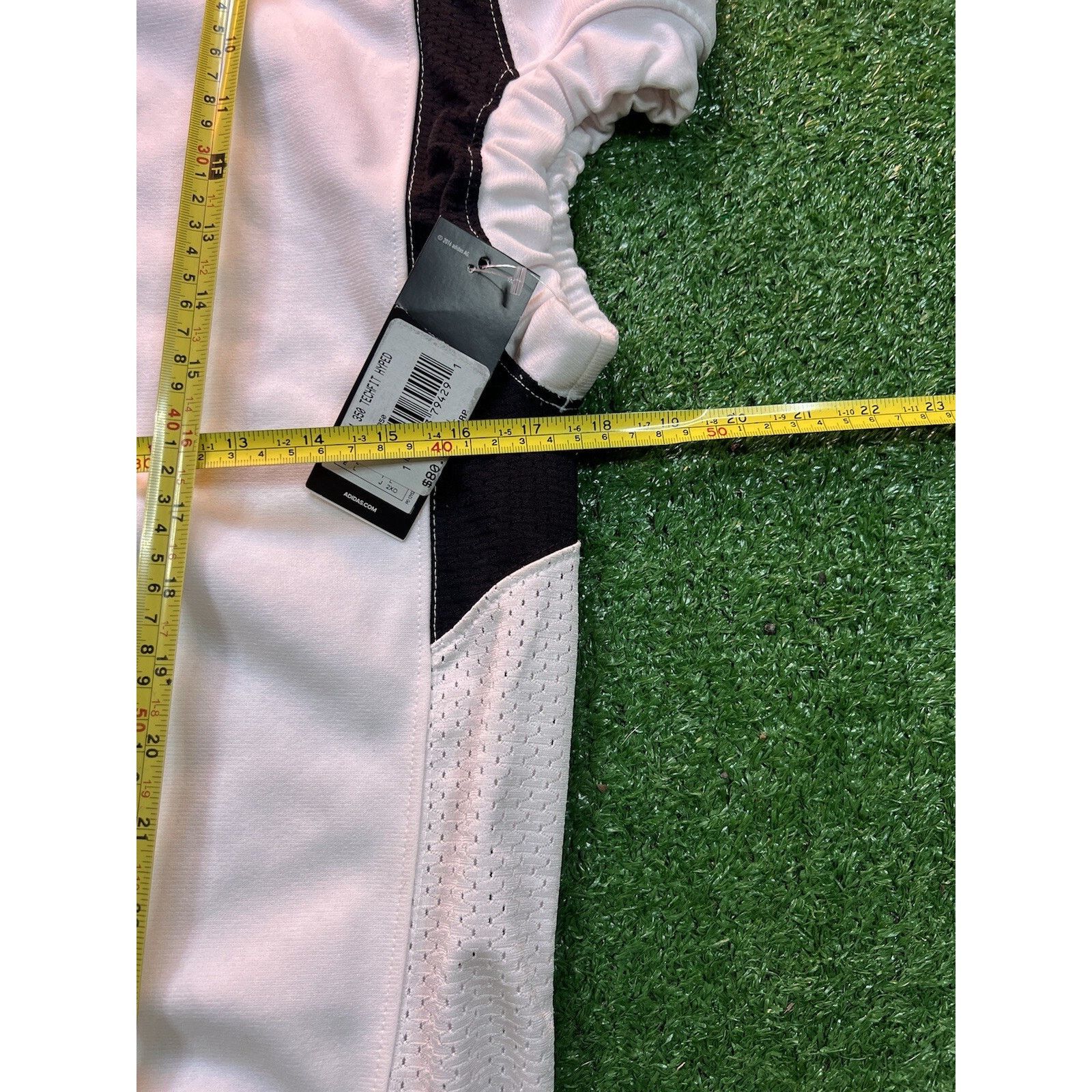 Adidas Adidas Football Jersey White Size L Men's Large 350 TECHFIT Size US L / EU 52-54 / 3 - 5 Thumbnail