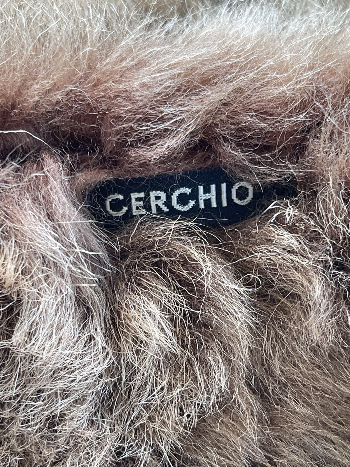 Vintage Cerchio Lambskin Suede Leather Fur Jacket Size M / US 6-8 / IT 42-44 - 14 Thumbnail