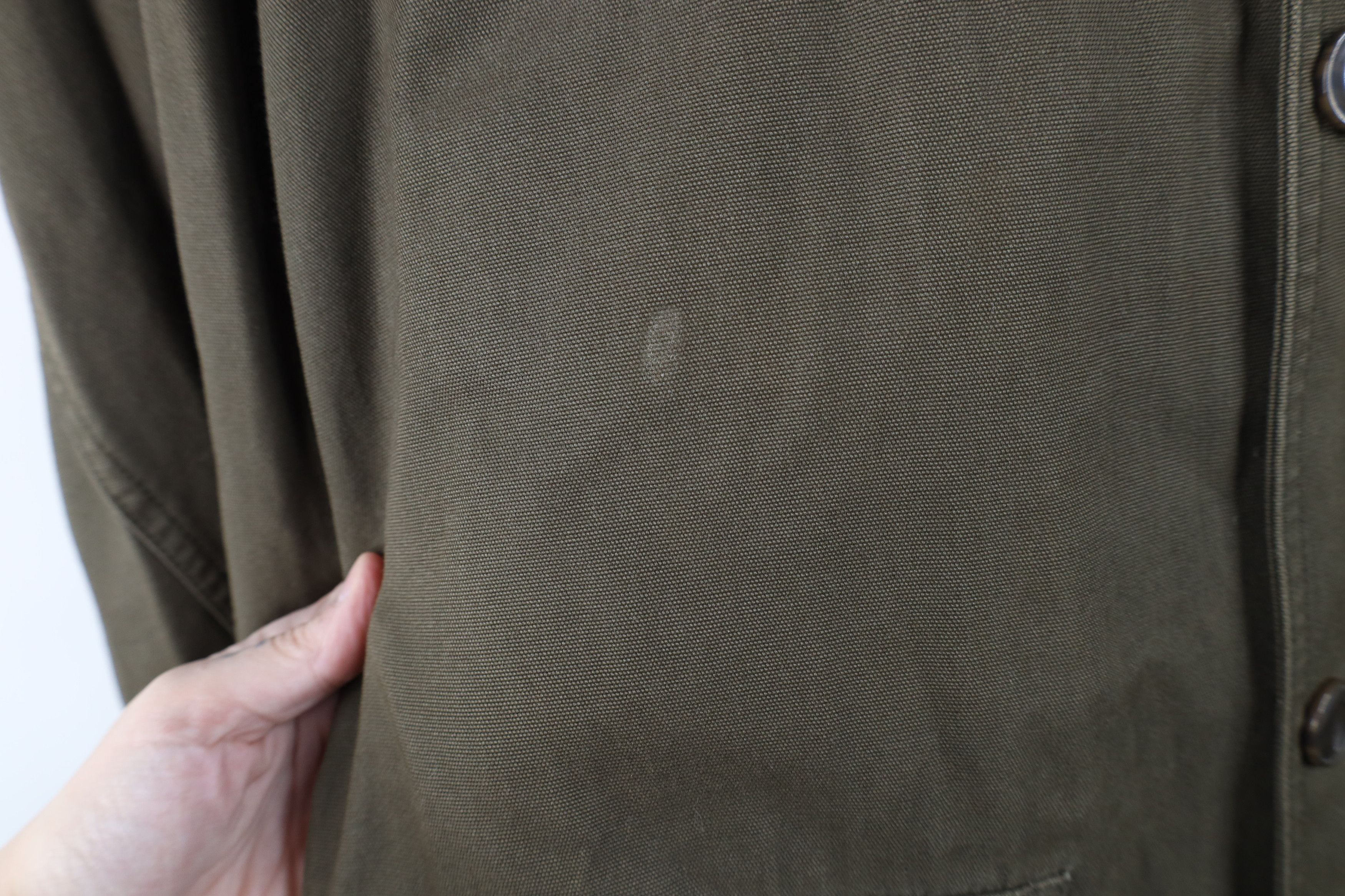 Orvis Vintage Orvis Flannel Lined Chore Barn Jacket Green Cotton Size US XL / EU 56 / 4 - 5 Thumbnail