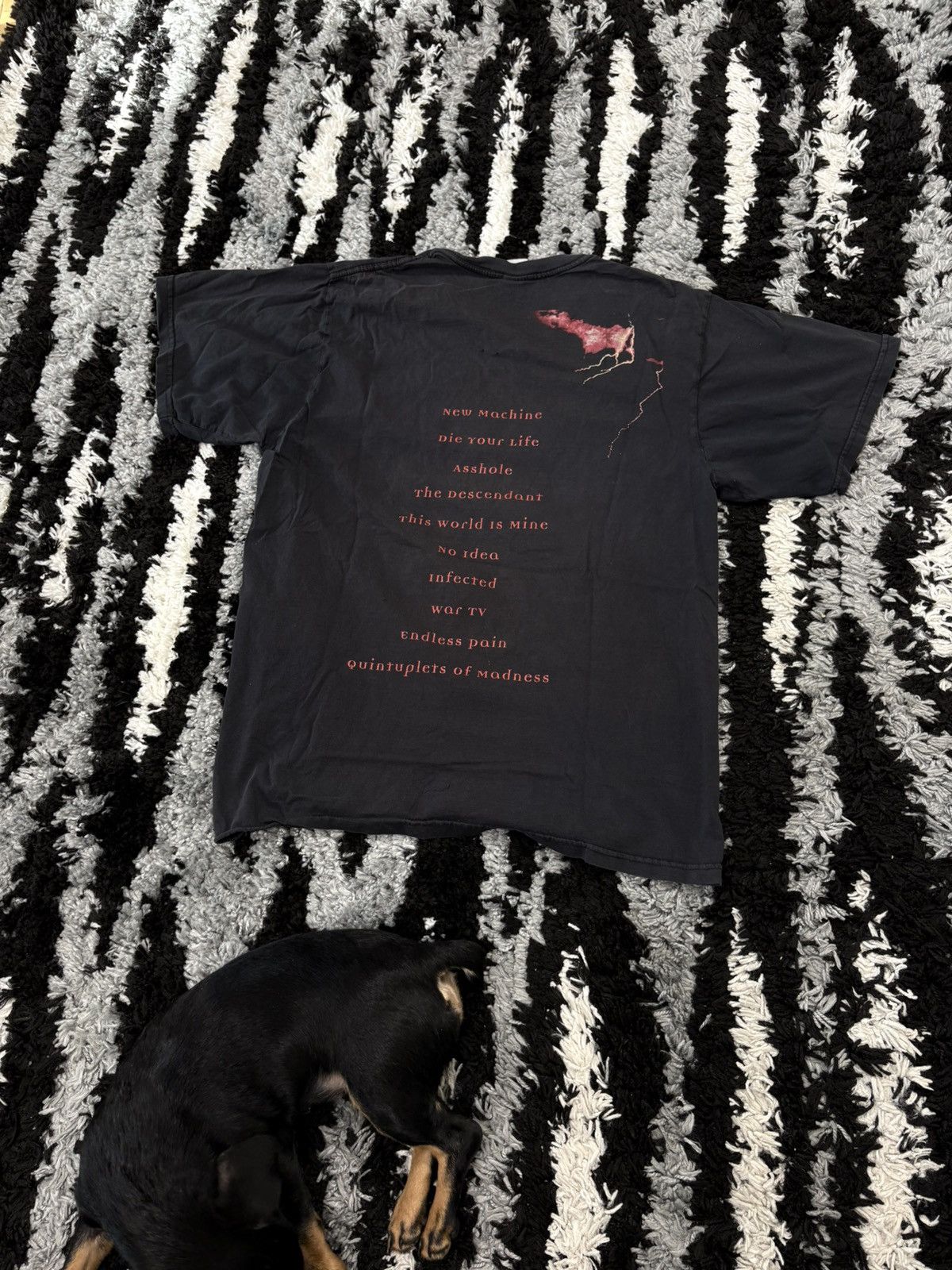 Band Tees Justice 00s band tee trashed distressed worn to perfection Size US M / EU 48-50 / 2 - 2 Thumbnail