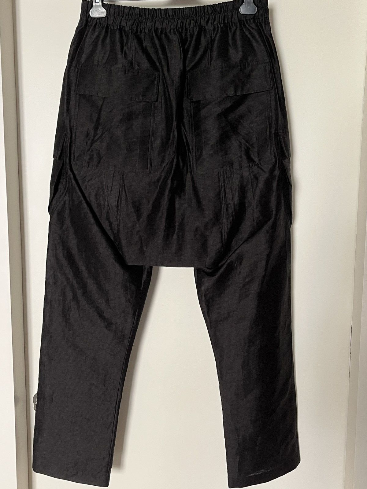 Rick Owens SS23 EDFU Slightly Shiny✨ Linen Cargo Pants Size US 34 / EU 50 - 5 Thumbnail