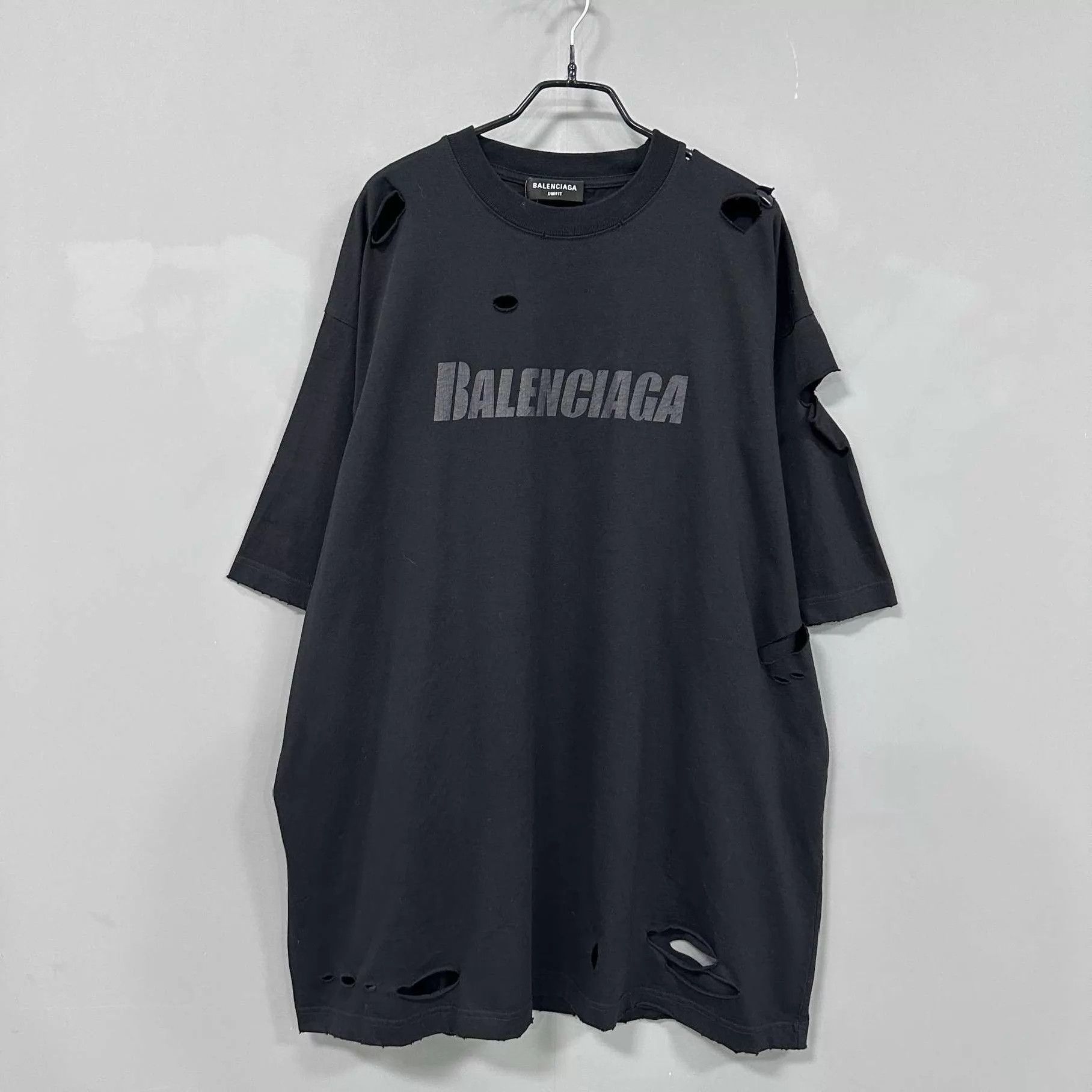 Balenciaga Balenciaga Garde Robe Black T Shirt | Grailed