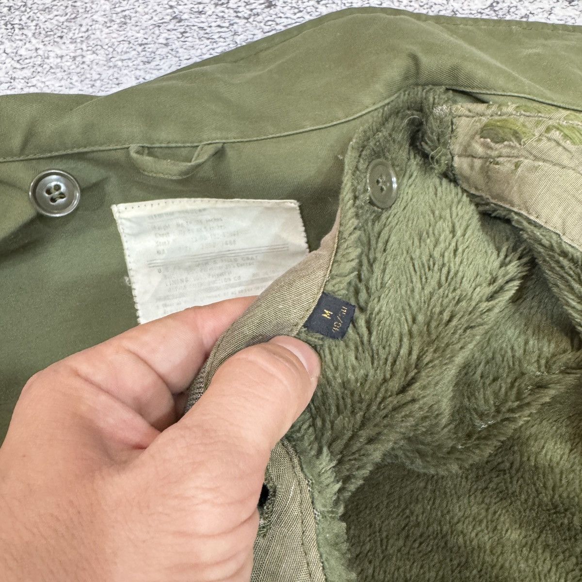Vintage Vintage M-65 US Army Field Coat Liner M size Size US M / EU 48-50 / 2 - 13 Thumbnail