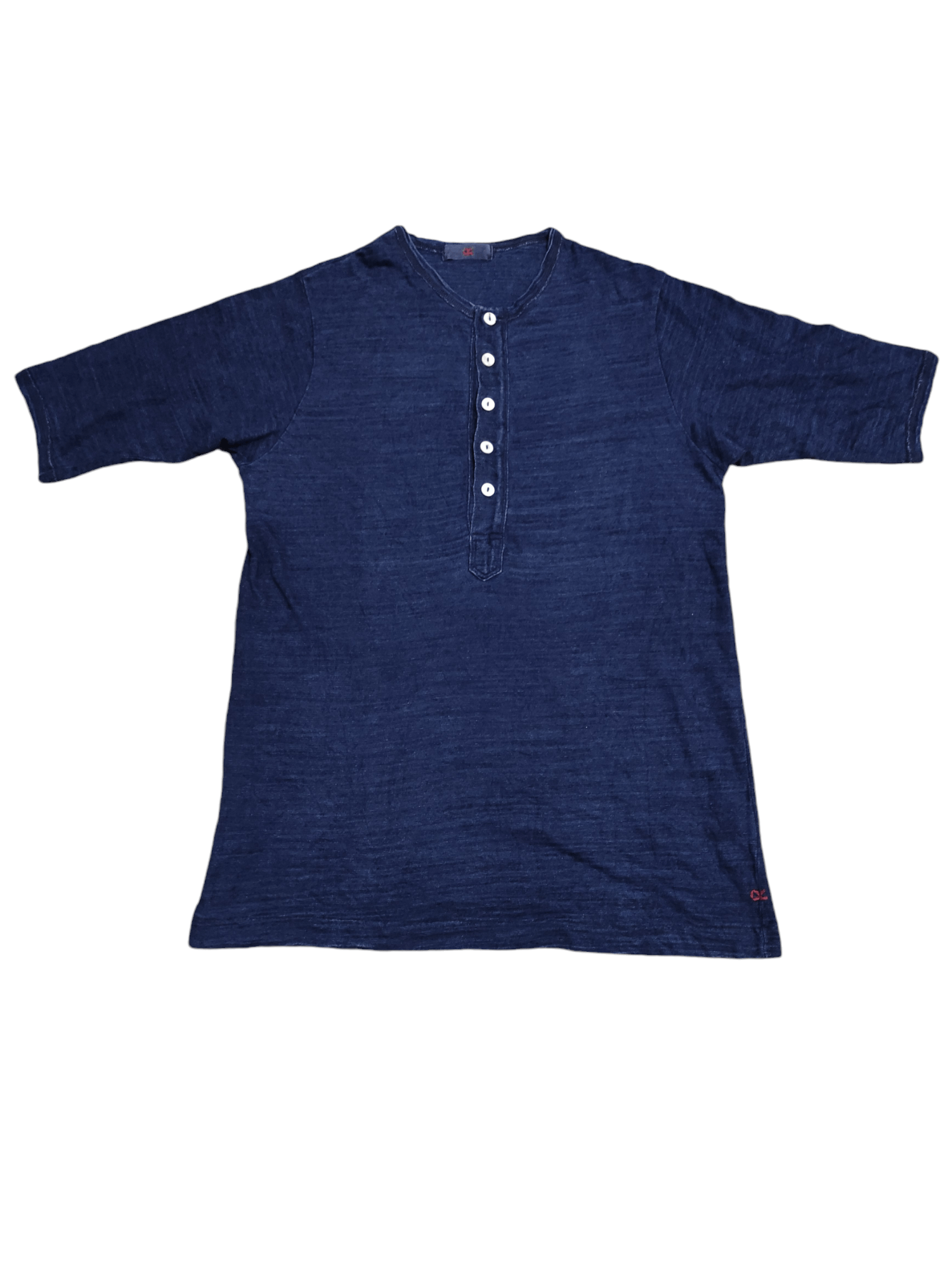 45rpm 45rpm INDIGO BUTTON UP PLAIN MINIMALIST SHIRT Size US S / EU 44-46 / 1 - 1 Thumbnail