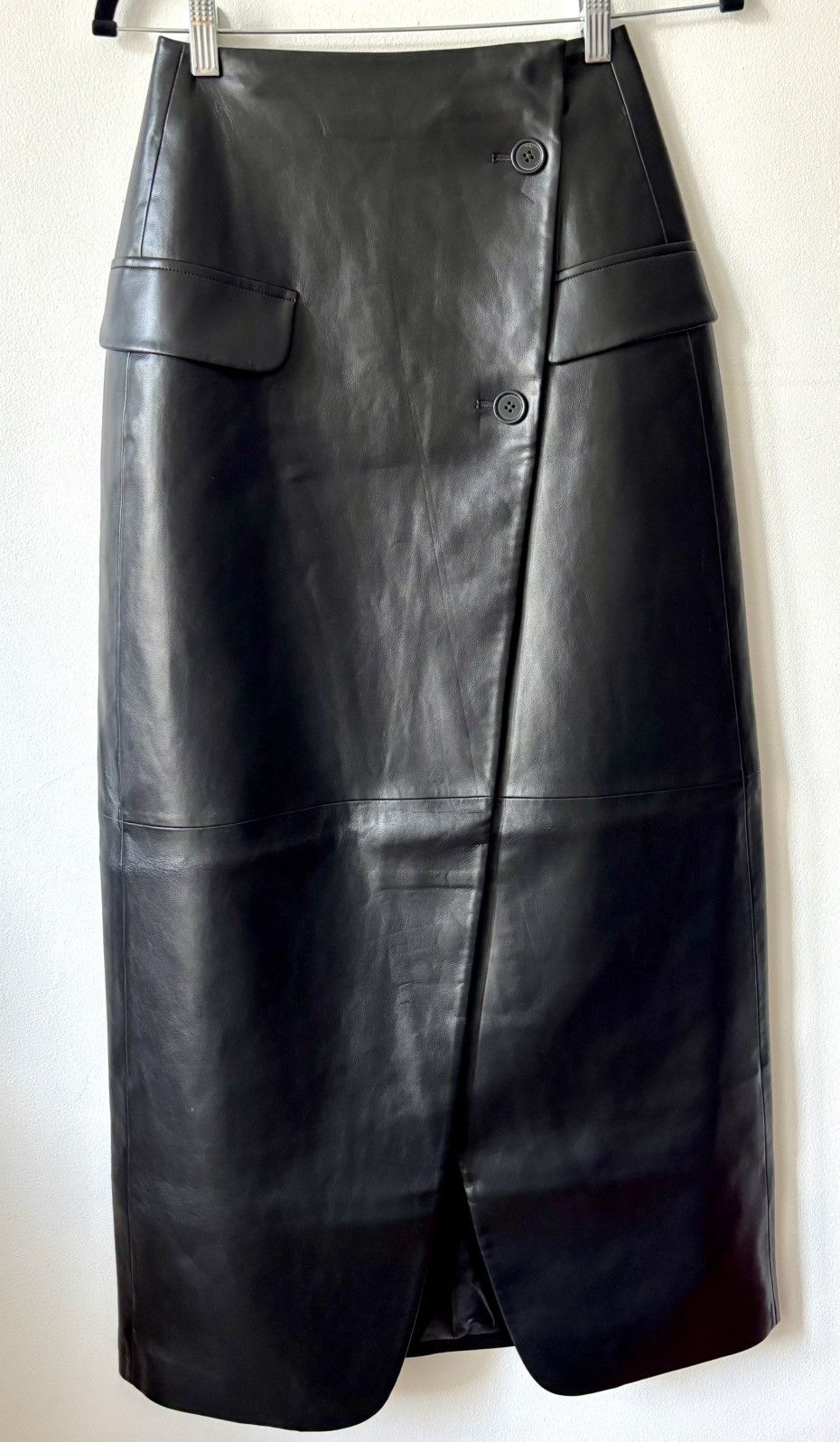 Other The Frankie Shop vegan-leather skirt size XS New Size 25" / US 0 / IT 36 - 16 Thumbnail