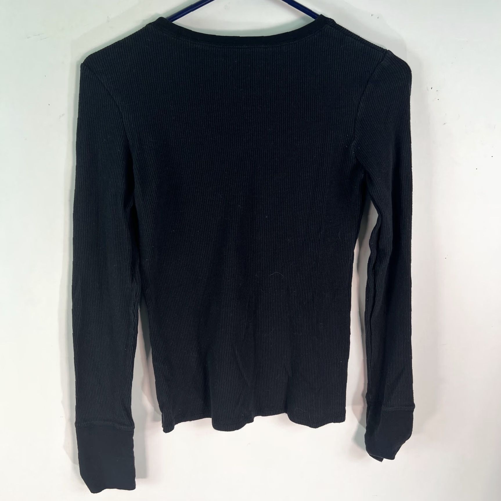Vintage Set Of 2 Womens Long Sleeves Knitted Pullover Black Blue Sweater Size Large Size L / US 10 / IT 46 - 5 Thumbnail