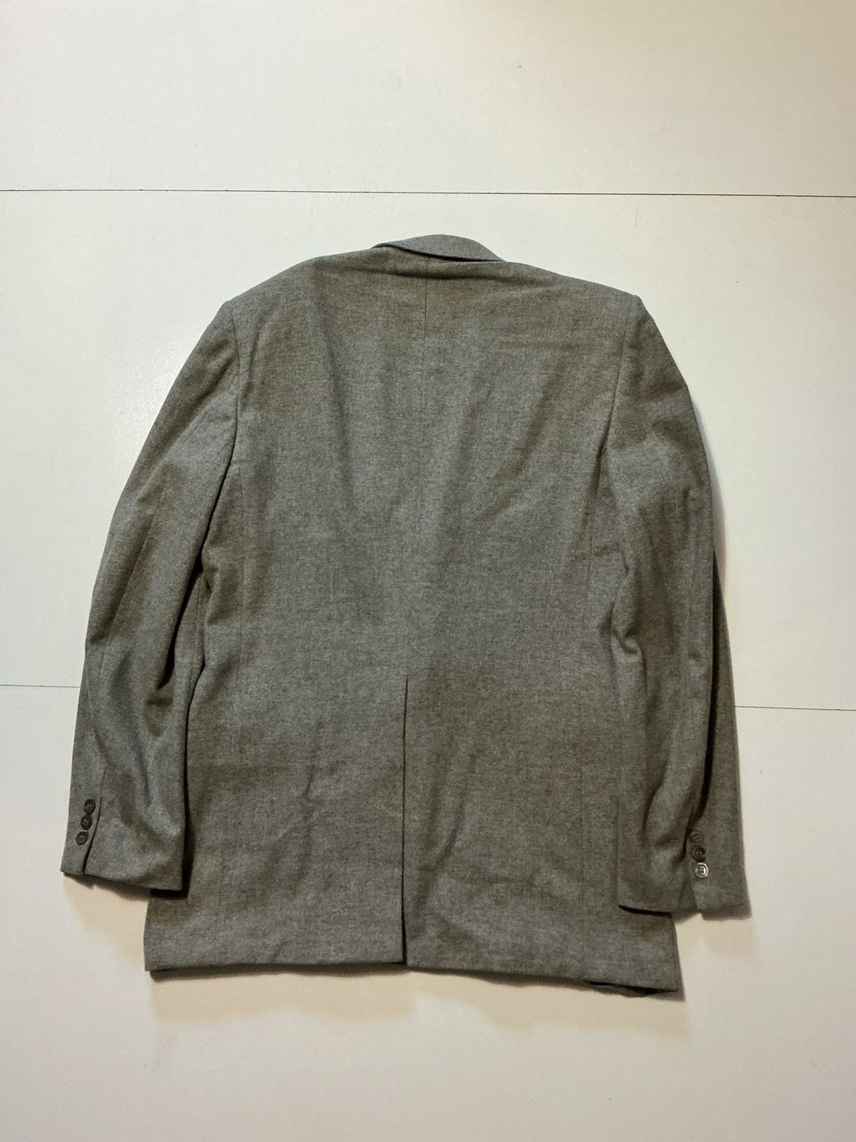 Neiman Marcus Neiman Marcus Envoy 100% Cashmere Tracer Blazer Jacket Size 42L - 2 Thumbnail