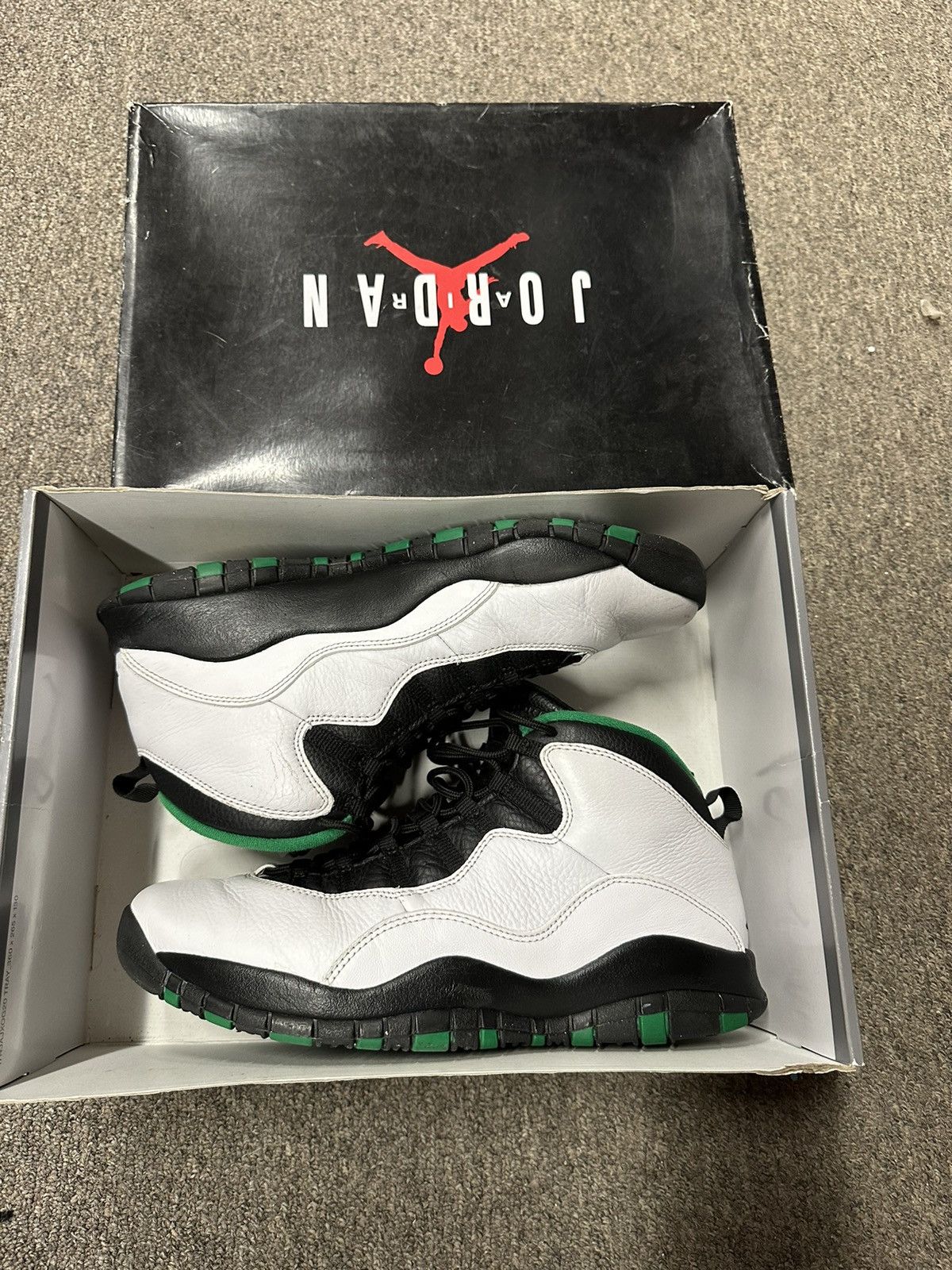 Jordan Brand × Nike Nike Jordan 10 Retro ‘Seattle’ Size US 13 / EU 46 - 1 Thumbnail